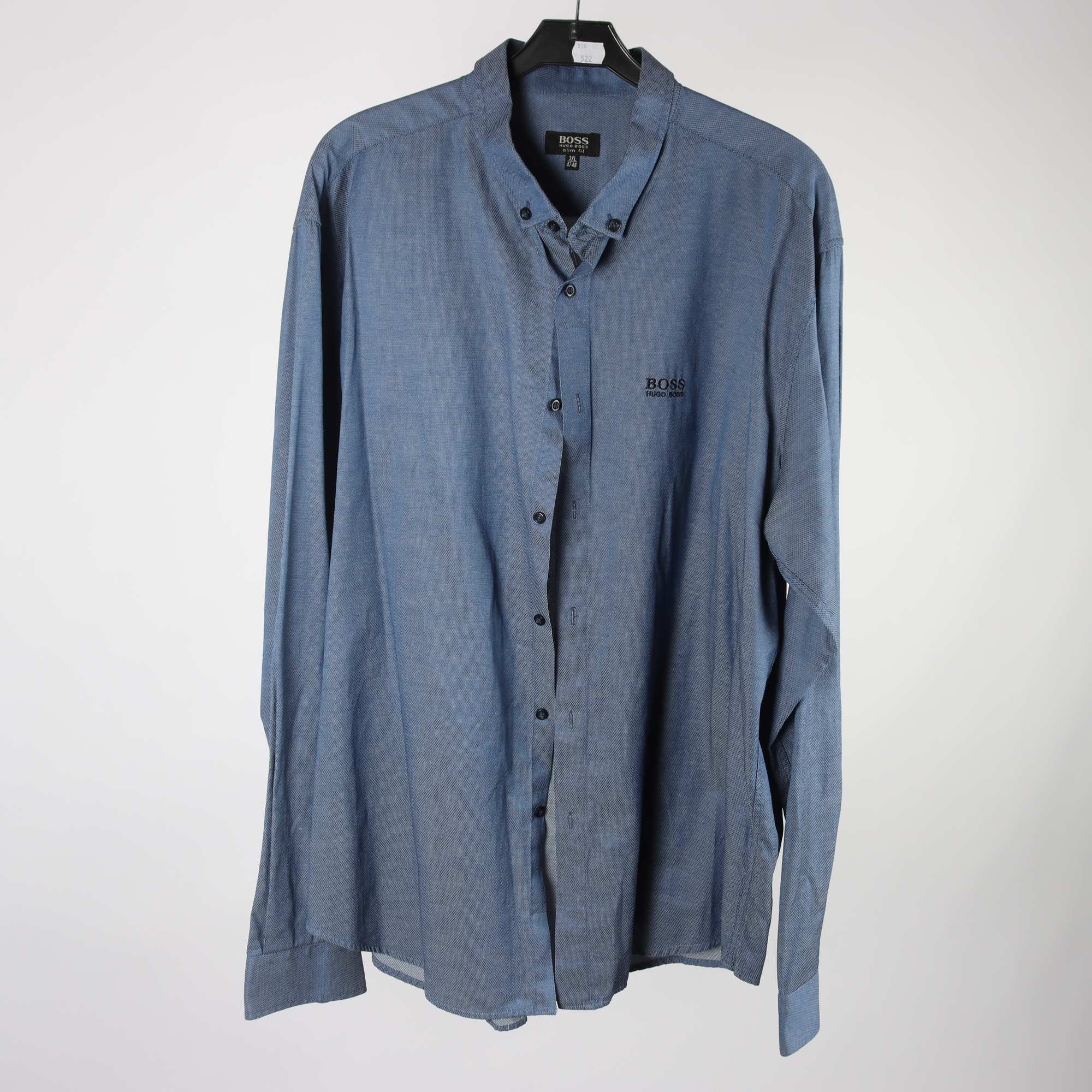Skjorta, Hugo Boss, blå, stl. 3XL.