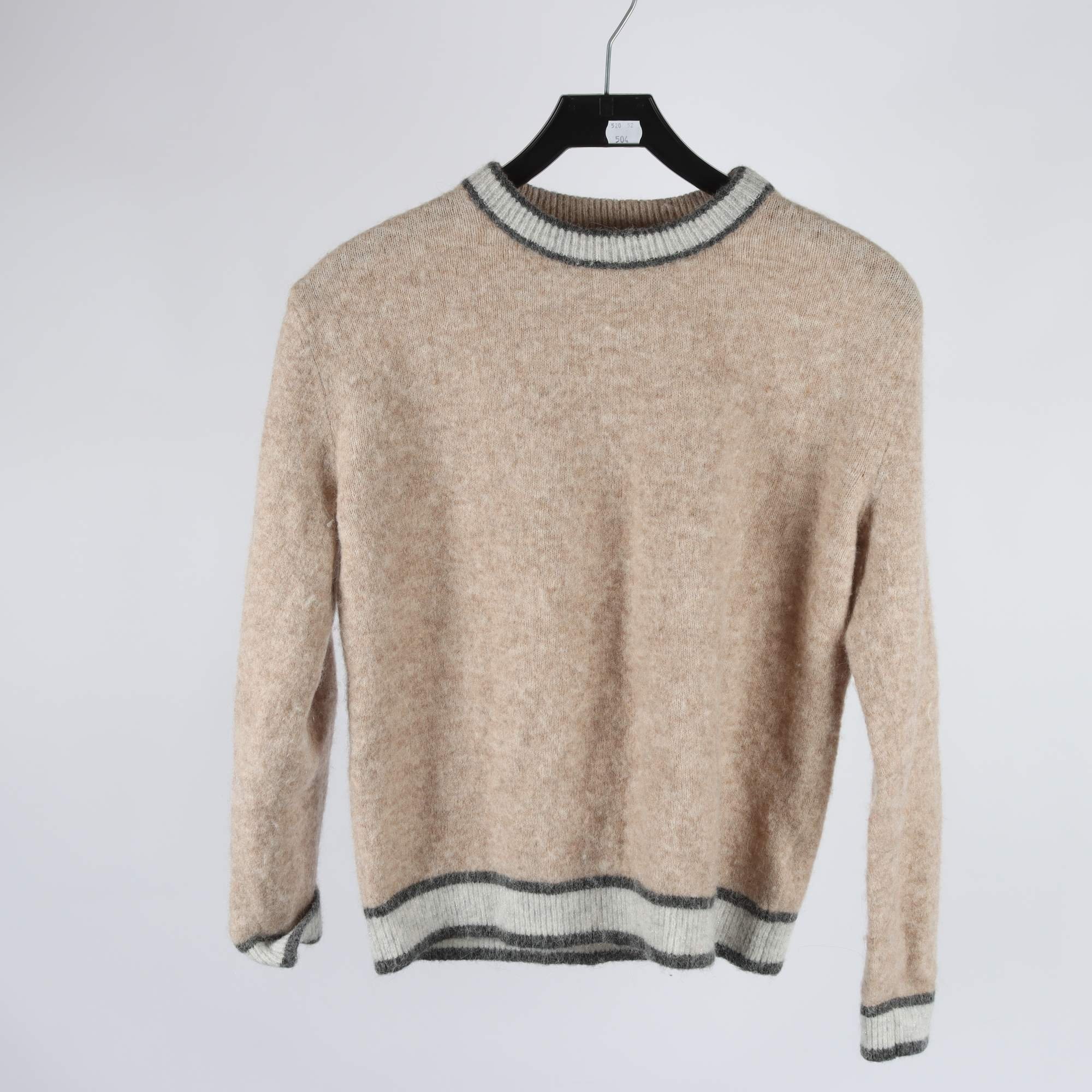 Tröja, Neo Noir, beige, ull, alpaca, stl. S.