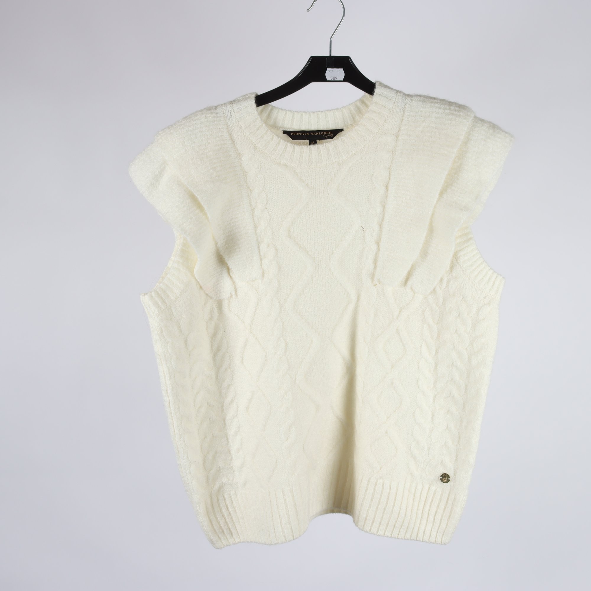 Väst, Pernilla Wahlgren, vit, stl. M.