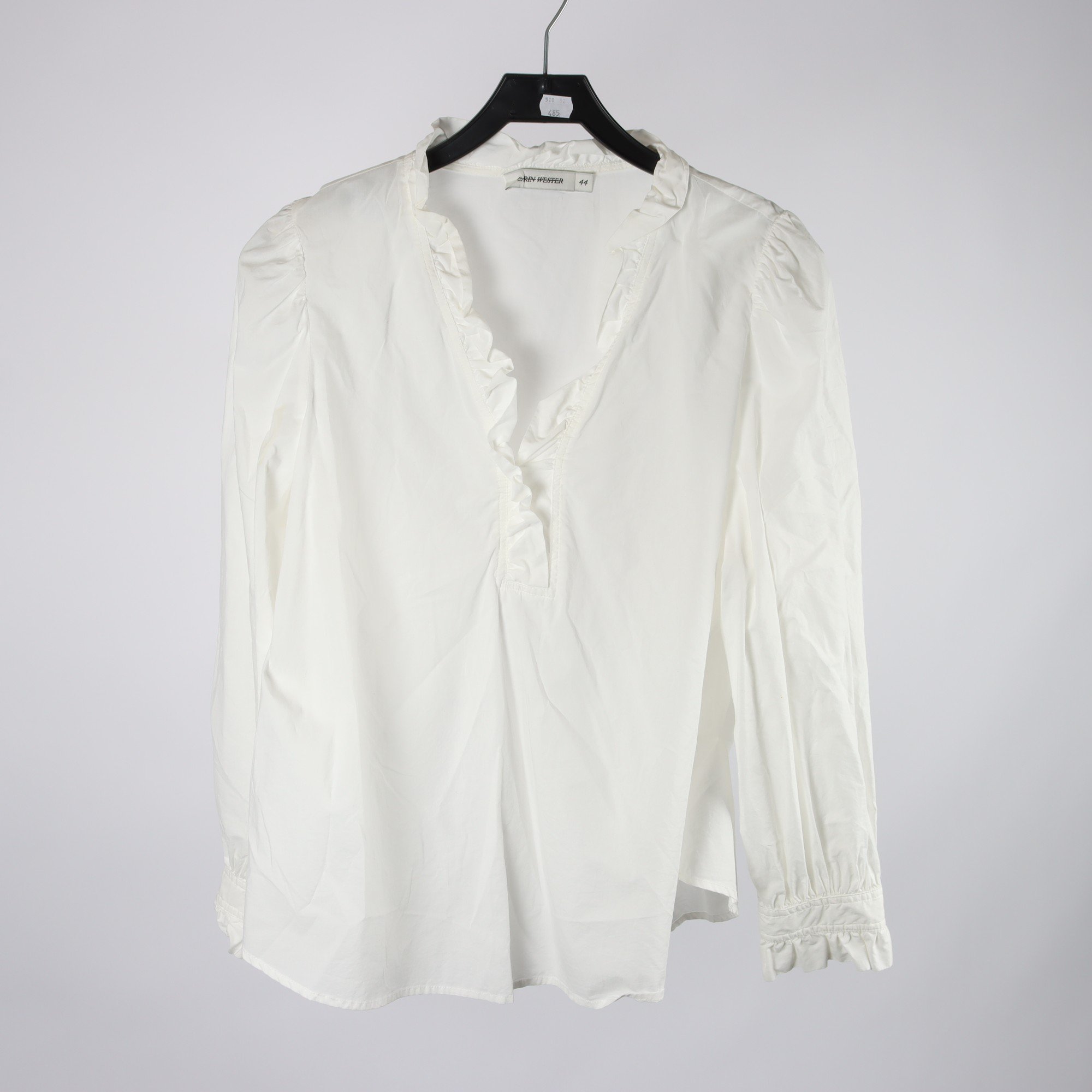 Blus, Carin Wester, vit, stl. 44.