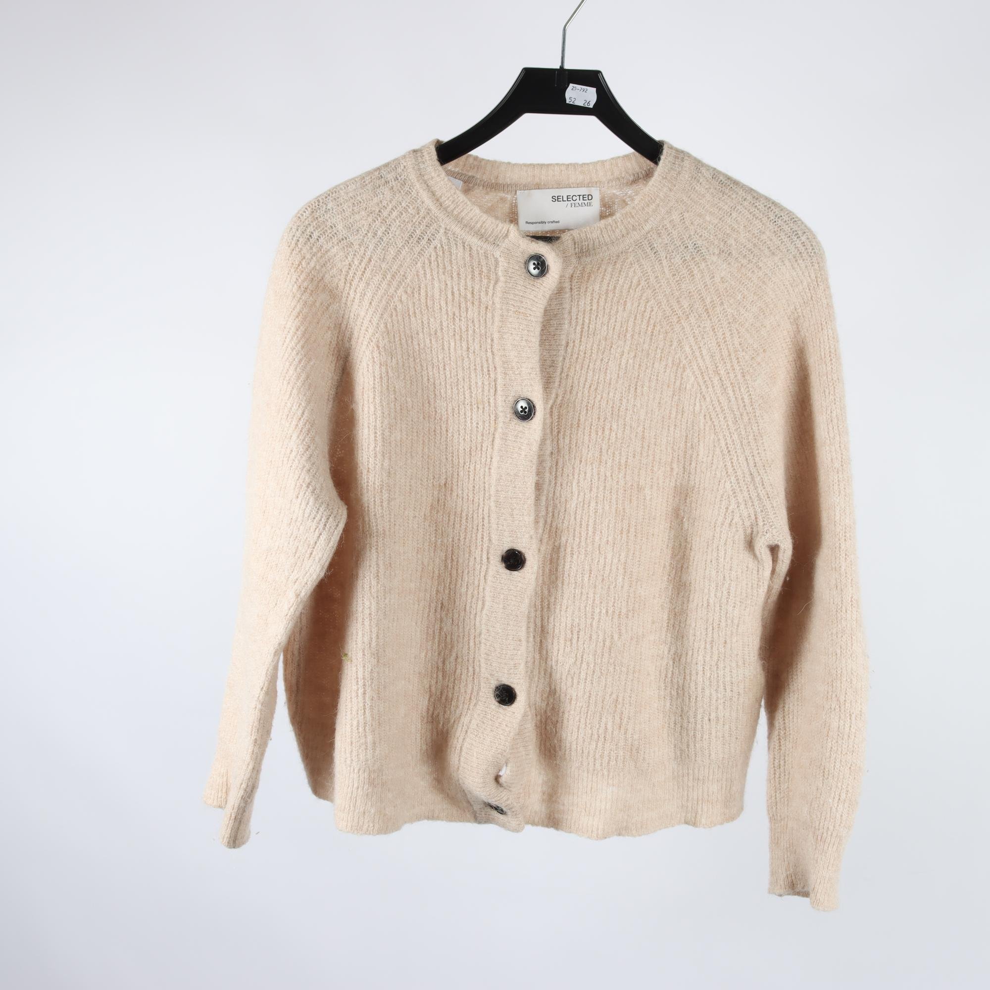 Stickad kofta, Selected Femme, stl. M