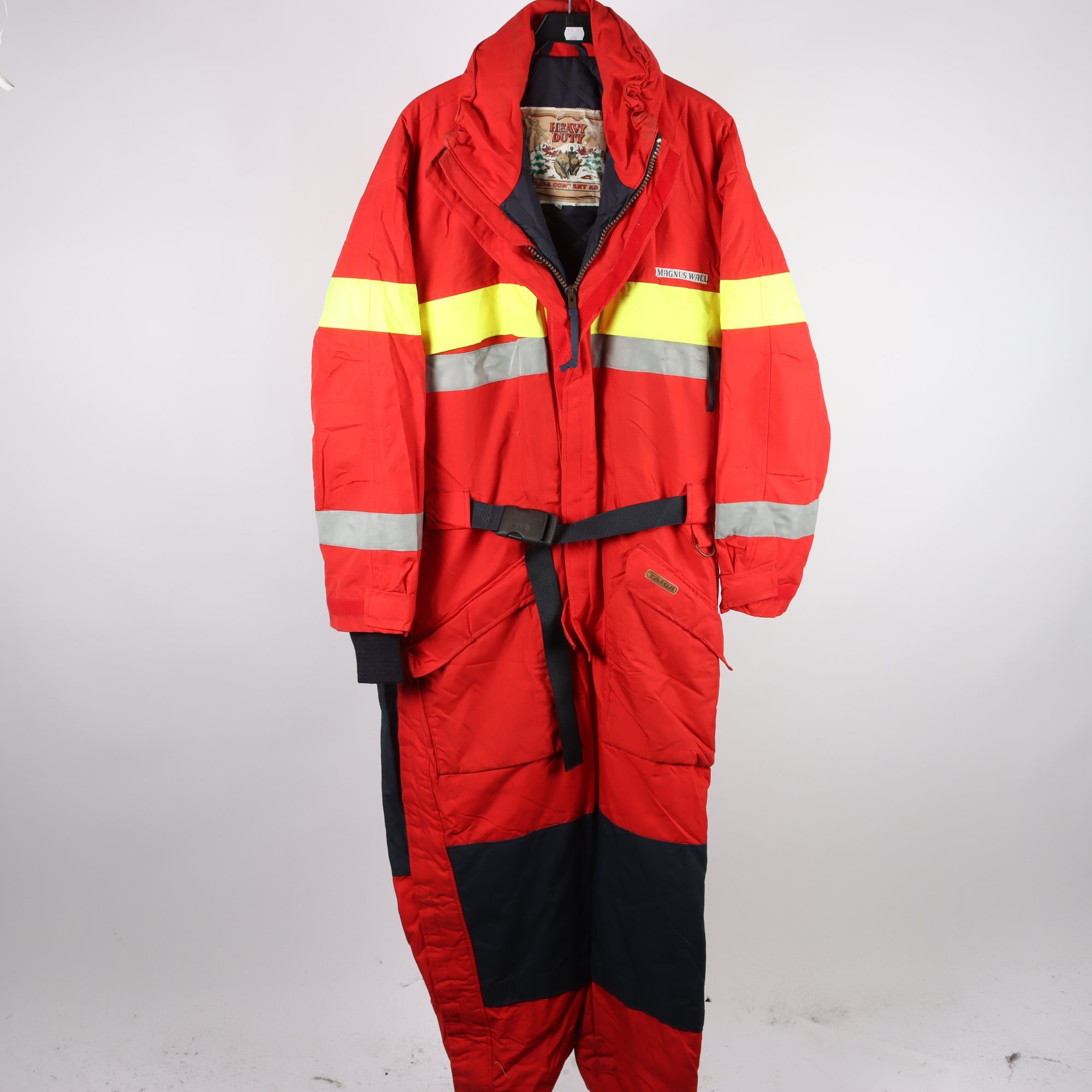 Vinteroverall, Taiga, röd, stl. XL.