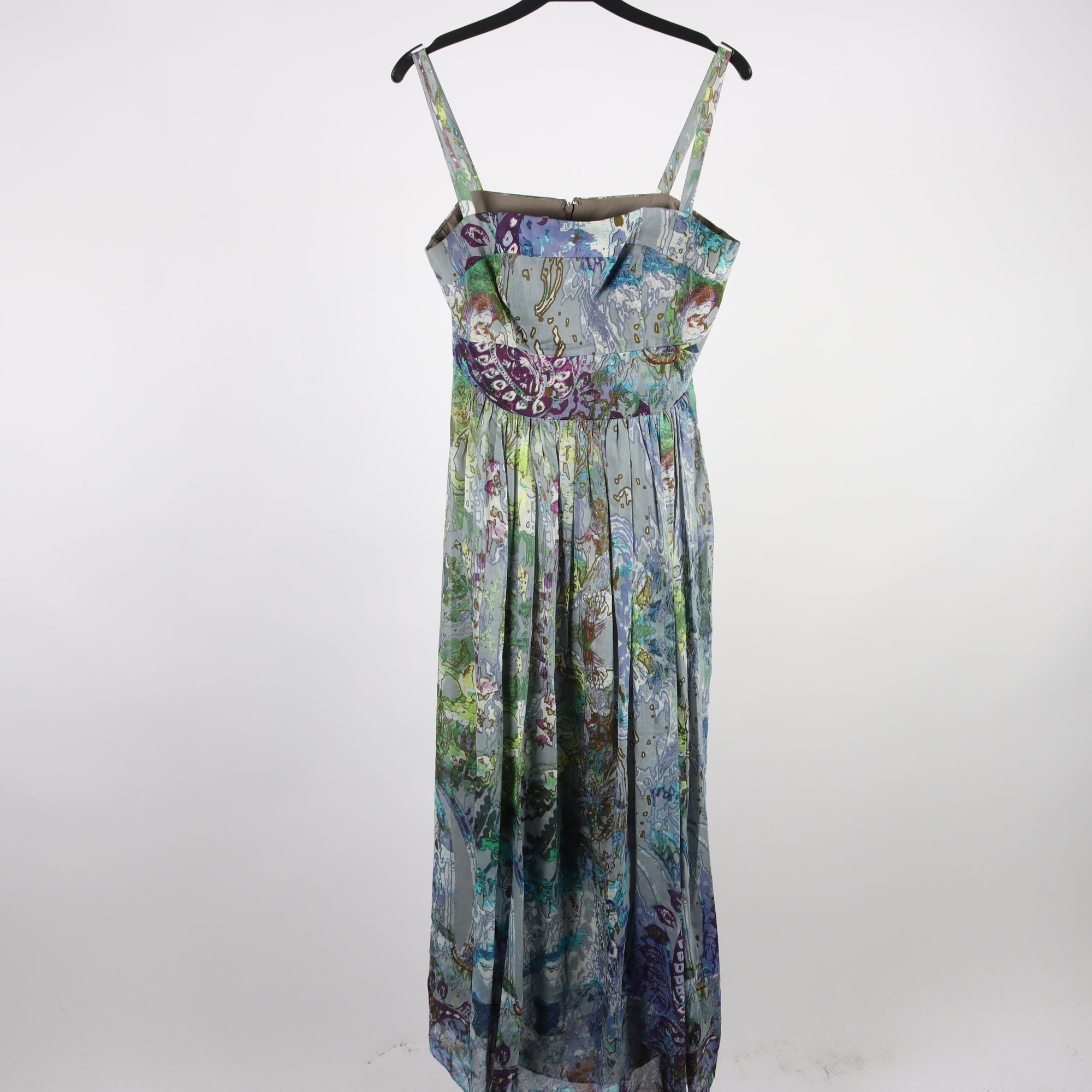 Klänning, Suzy Chin for Maggy, flerfärgad, mönstrad, stl. 8 (M?)