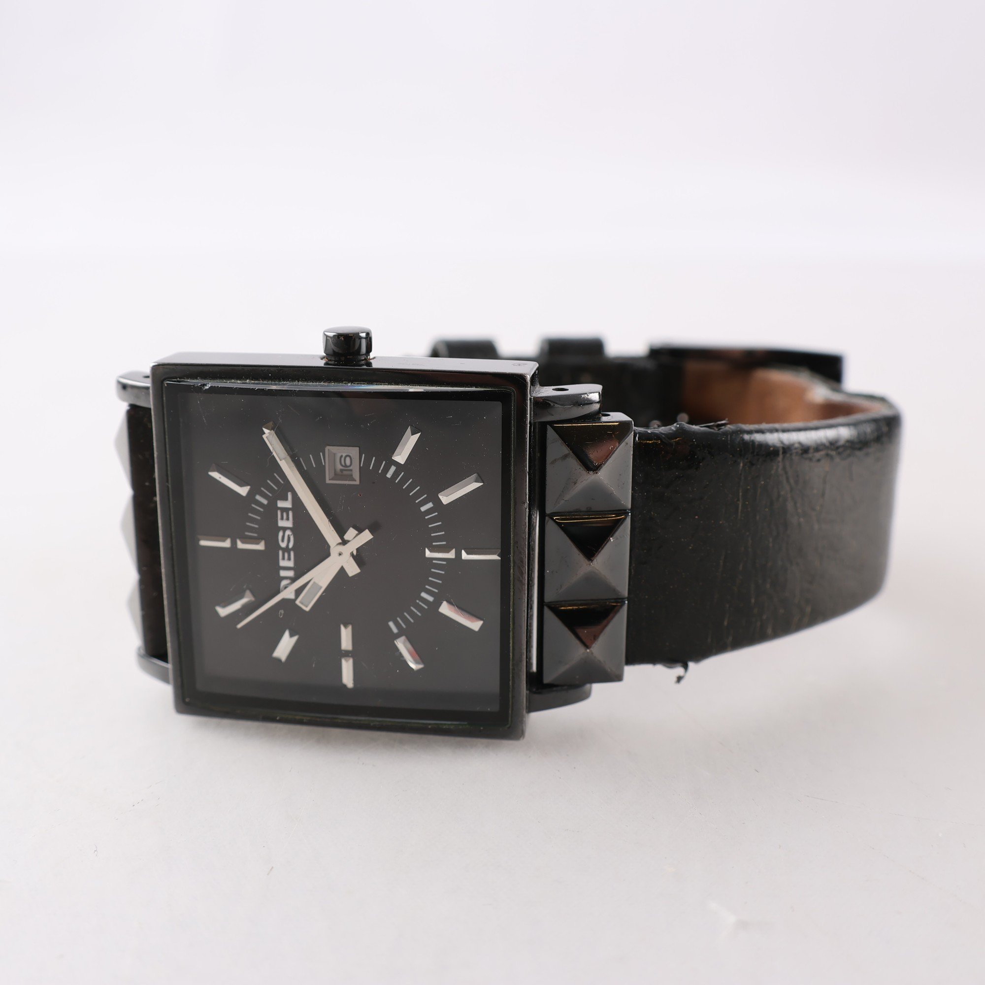 Armbandsur, stål, Diesel, datum, quartz