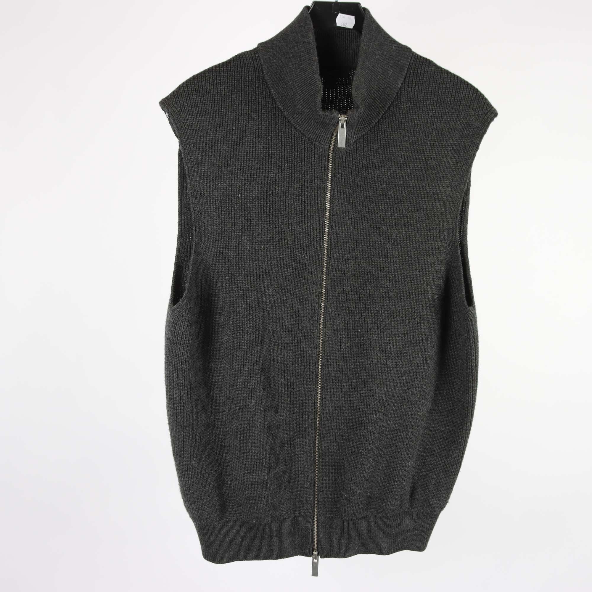 Väst, COS, grå, 100% ull, stl. L.