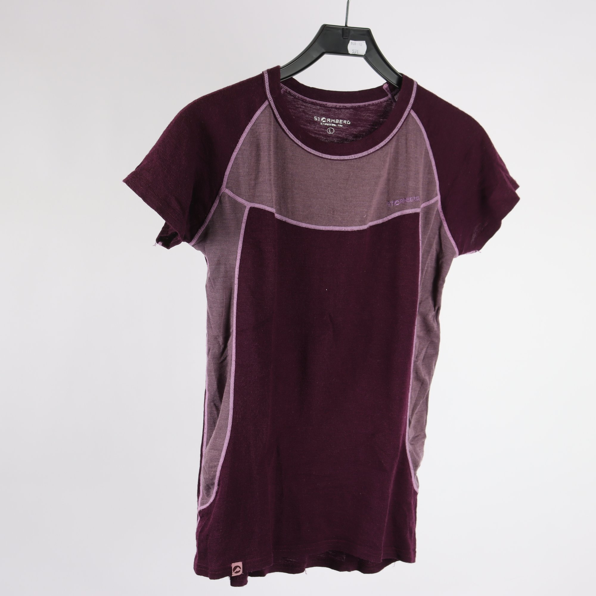 Underställströja, Stormberg, lila, ull, stl. L.