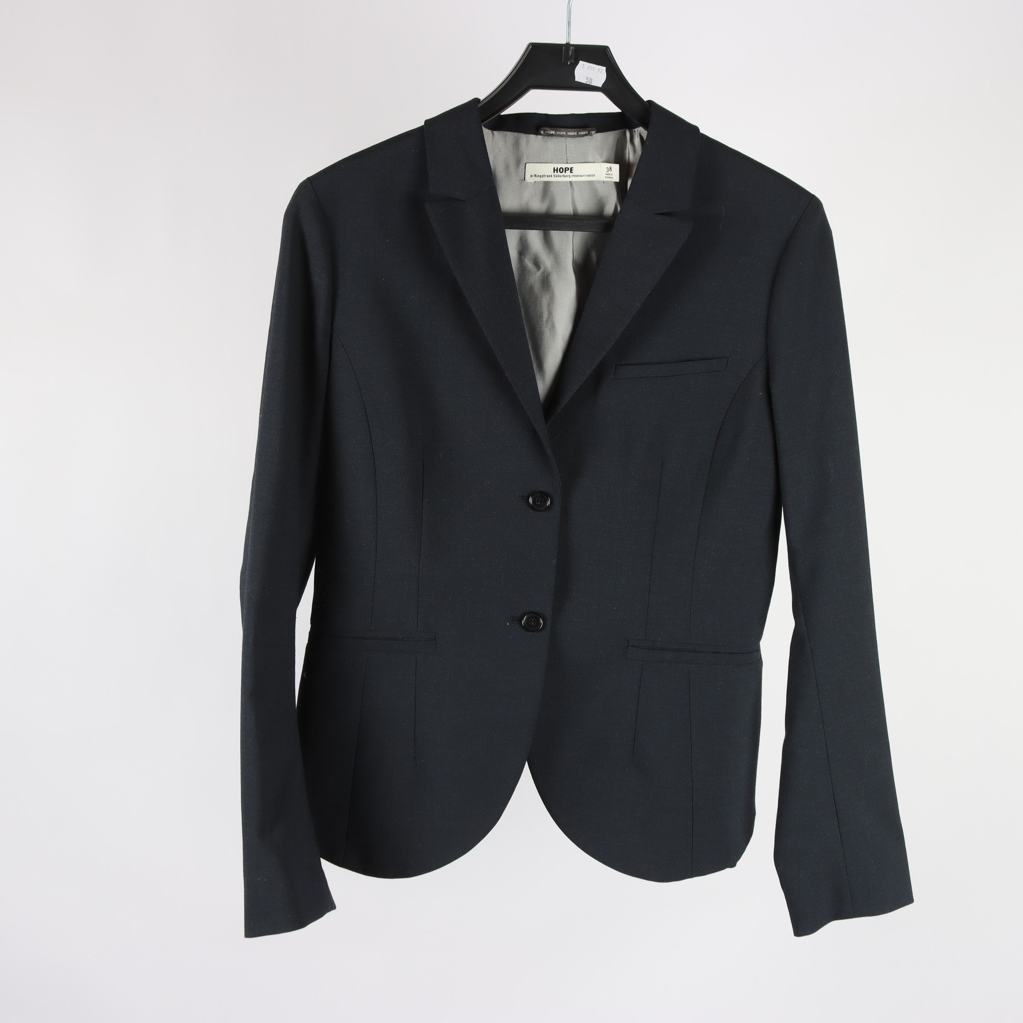 Kavaj, Hope, blå, stl. 38