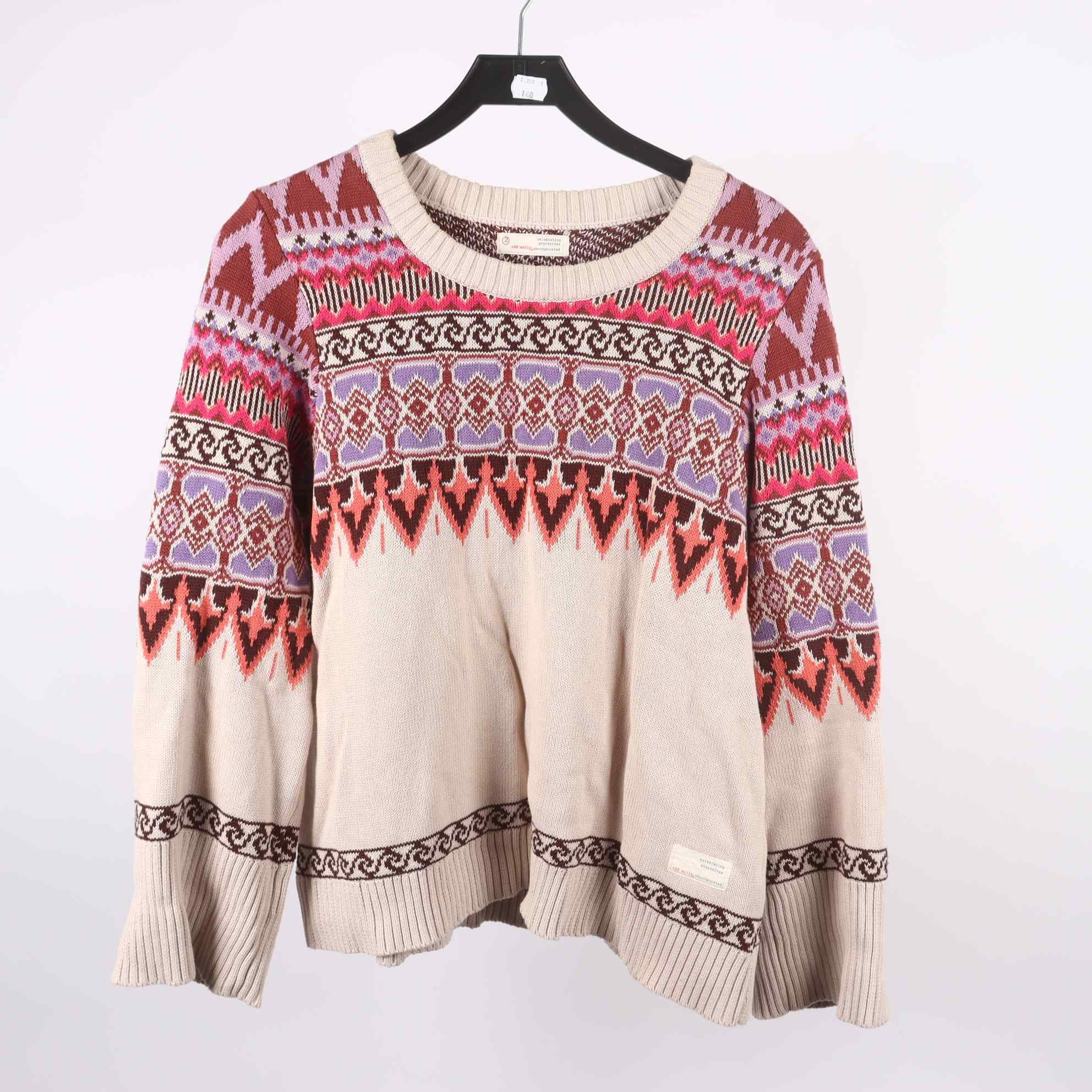 Tröja, Odd Molly, mönstrad, stl. 2 (M)