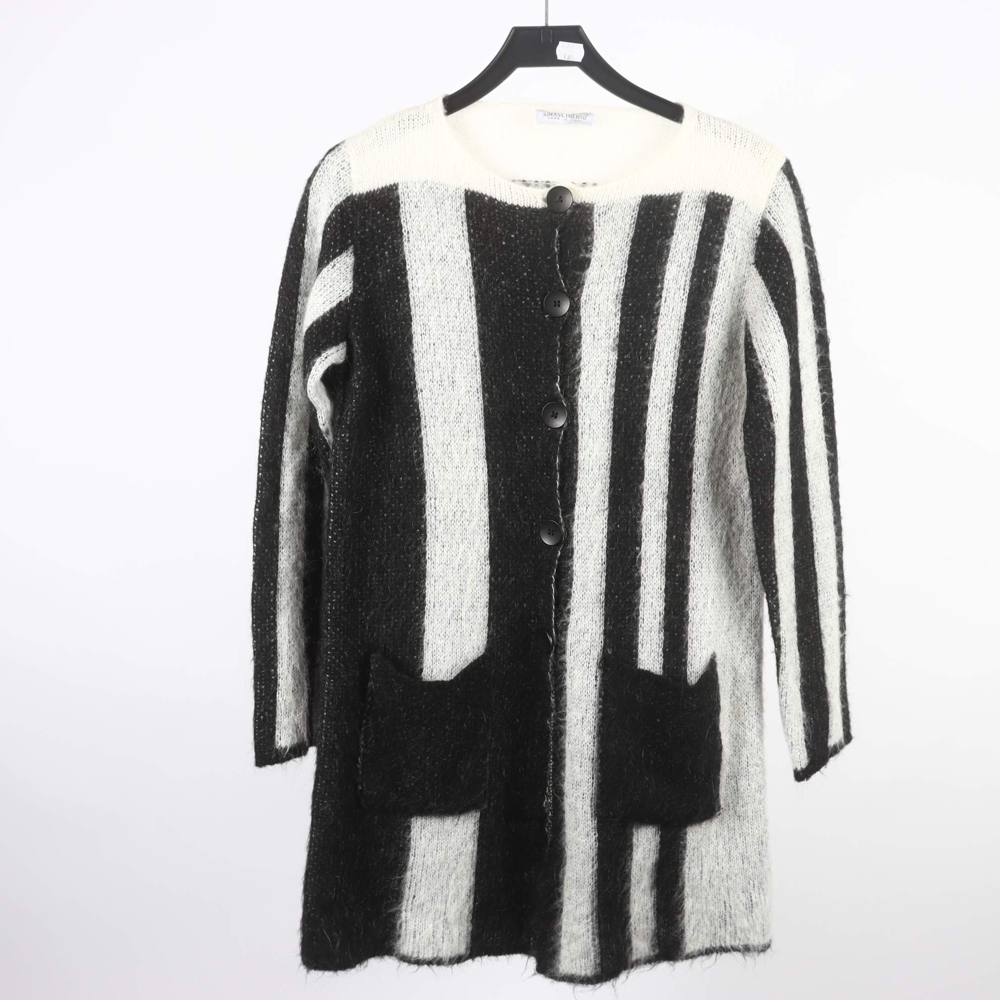 Kofta, Rinascimento, svart, vit, stl. S/M