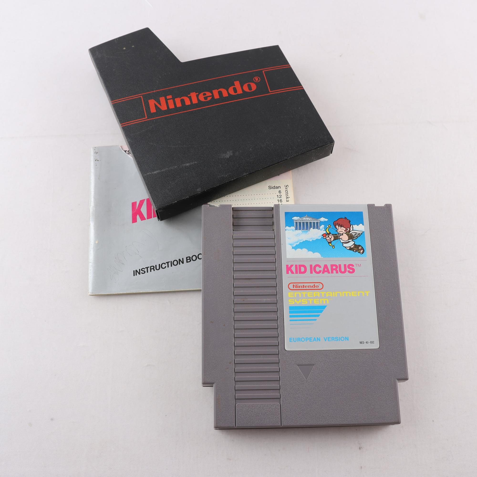 Spel Kid Icarus, NES