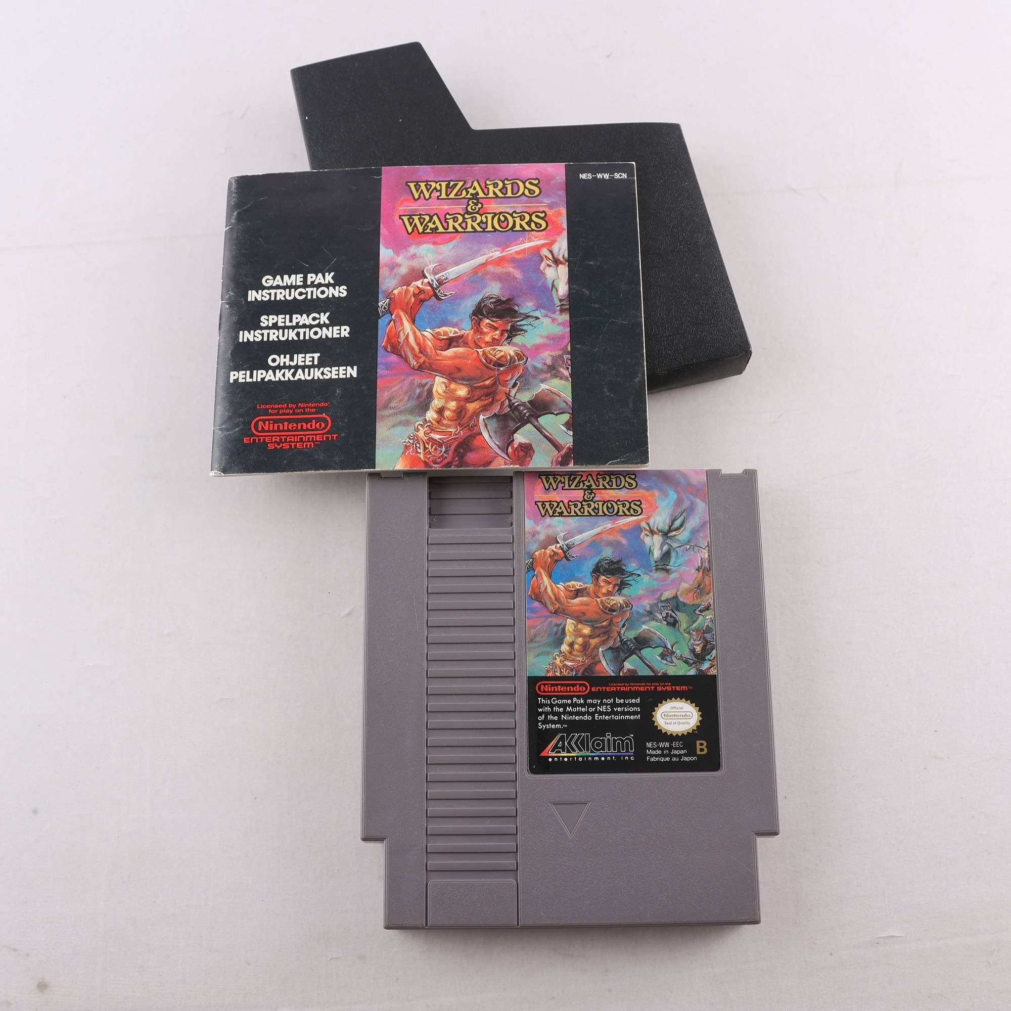 Spel Wizards & Warriors, NES