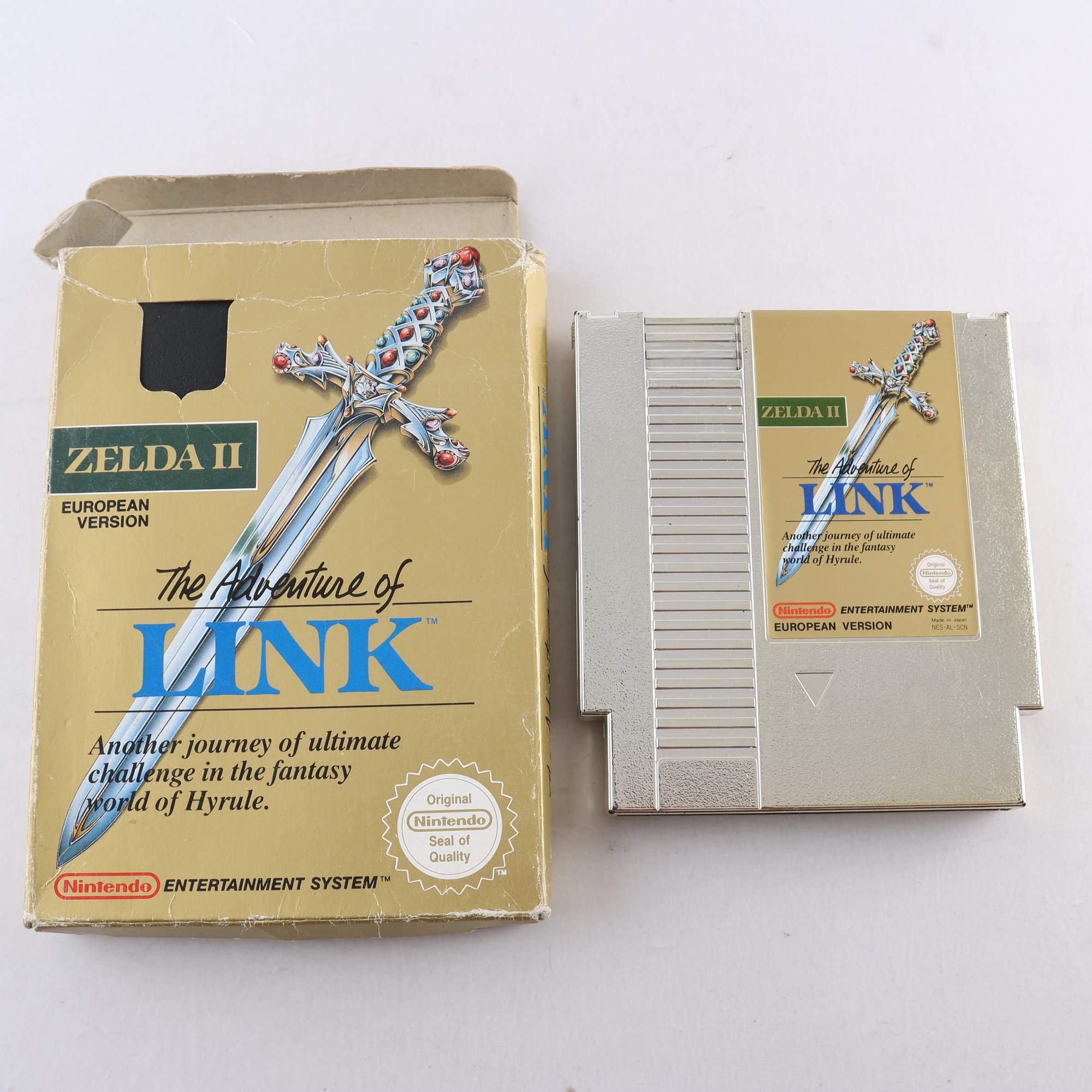 Spel Zelda II, The Adventure of Link, NES