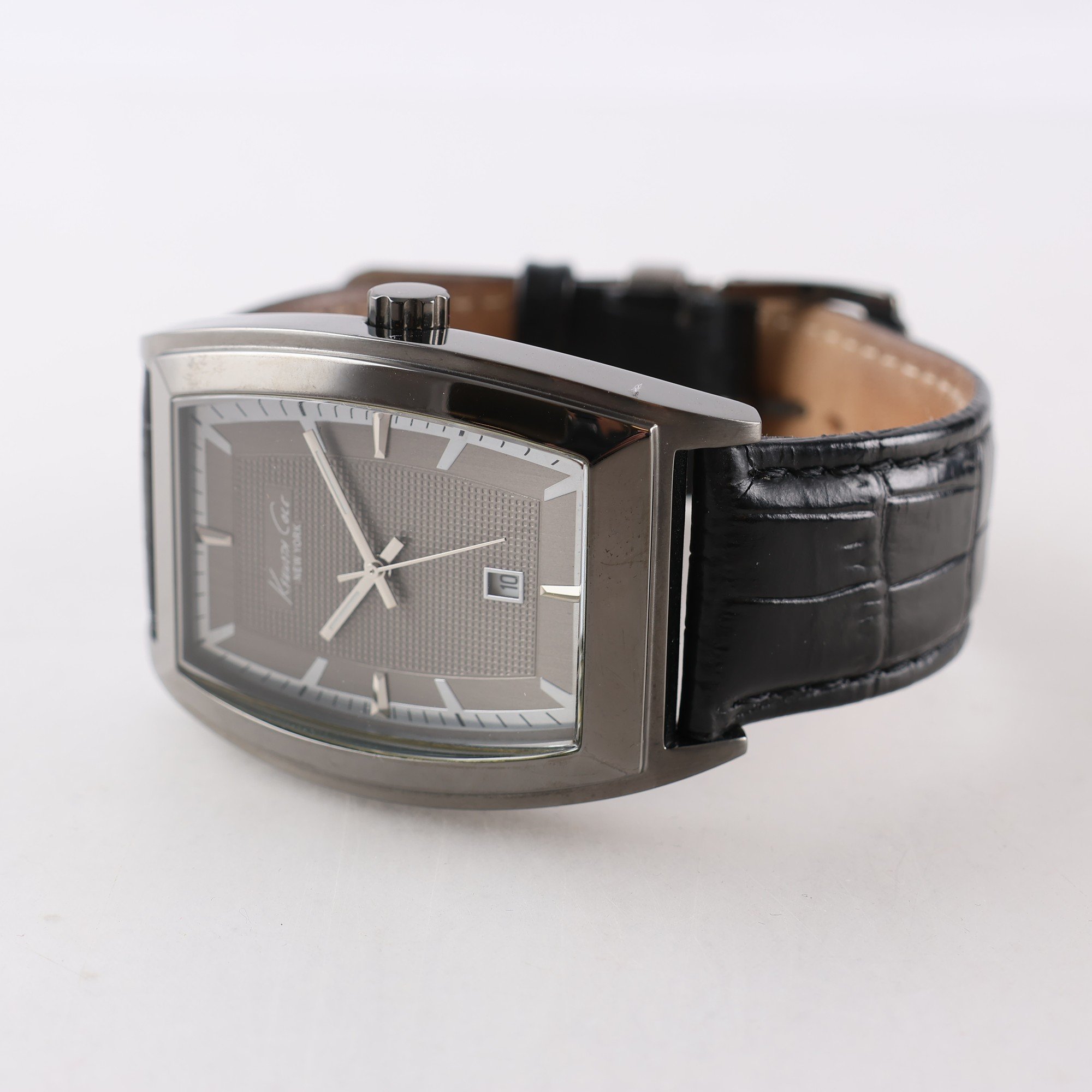 Armbandsur, stål, Kenneth Cole, datum, quartz