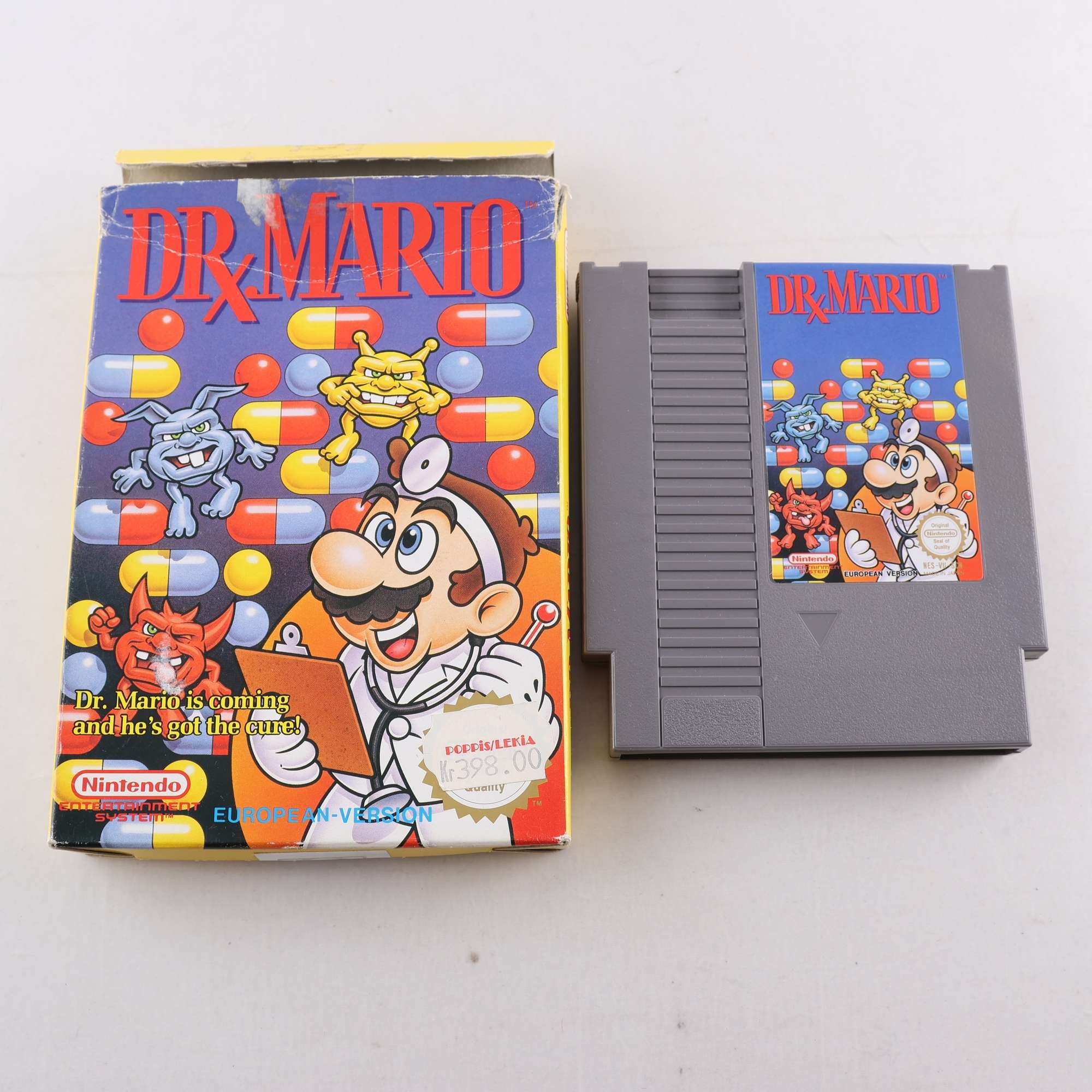 Spel Dr. Mario, NES