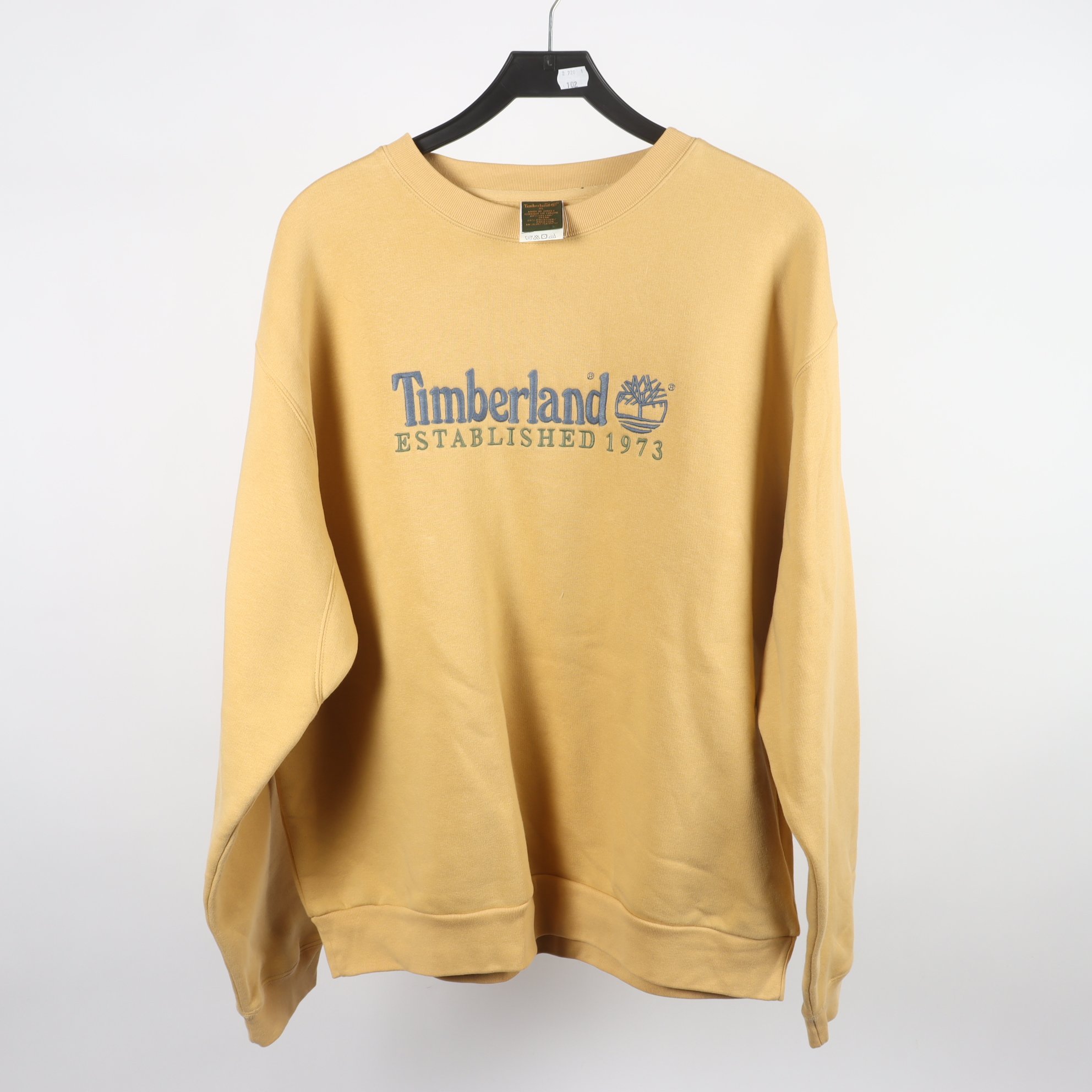 Sweatshirt, Timberland, senapsgul, stl. XL