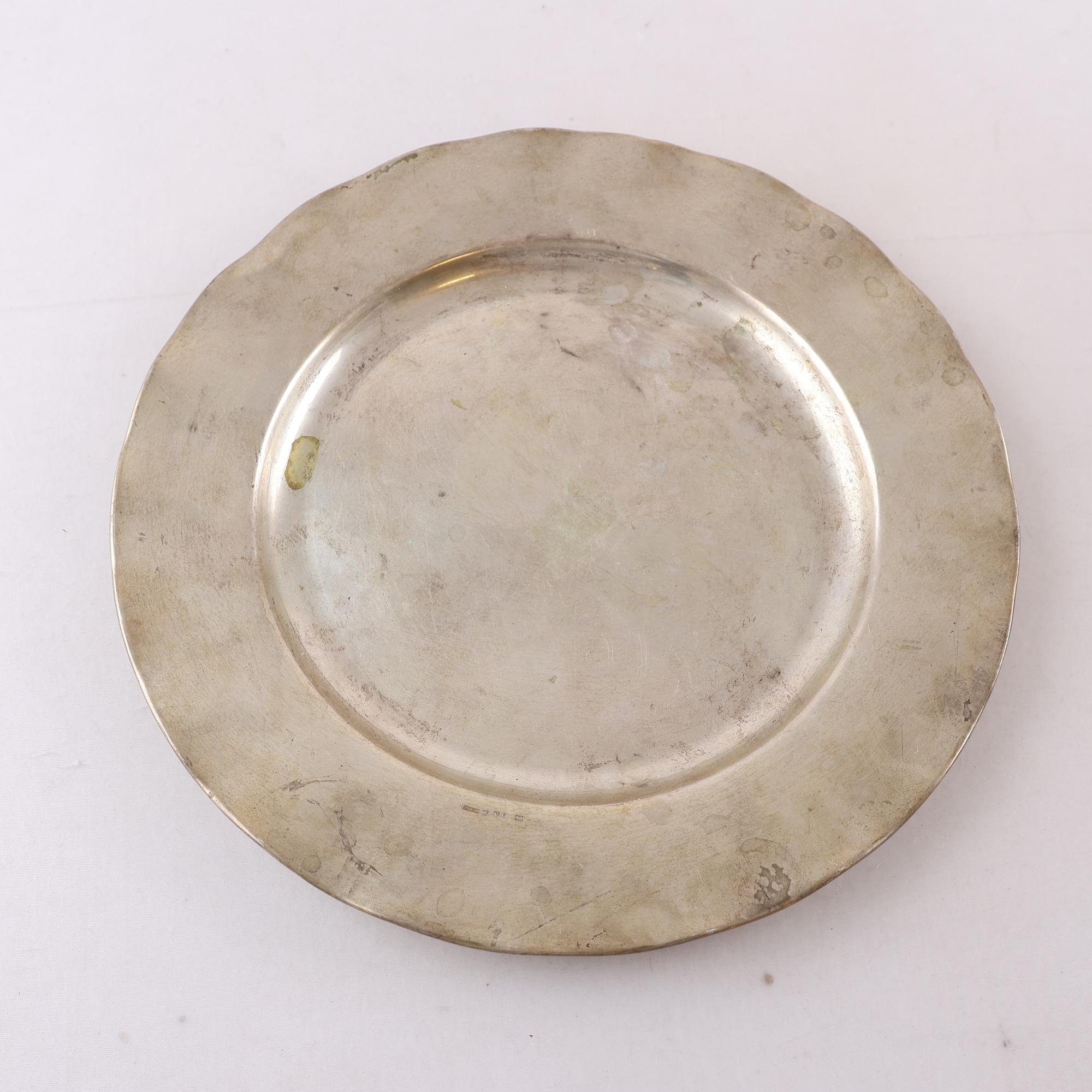 fat, Silver, stämplad kattfot, S. Vikt: 196g