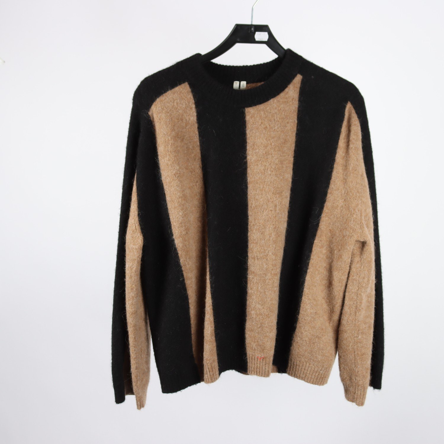 Tröja, Arket, svart, brun, stl. S