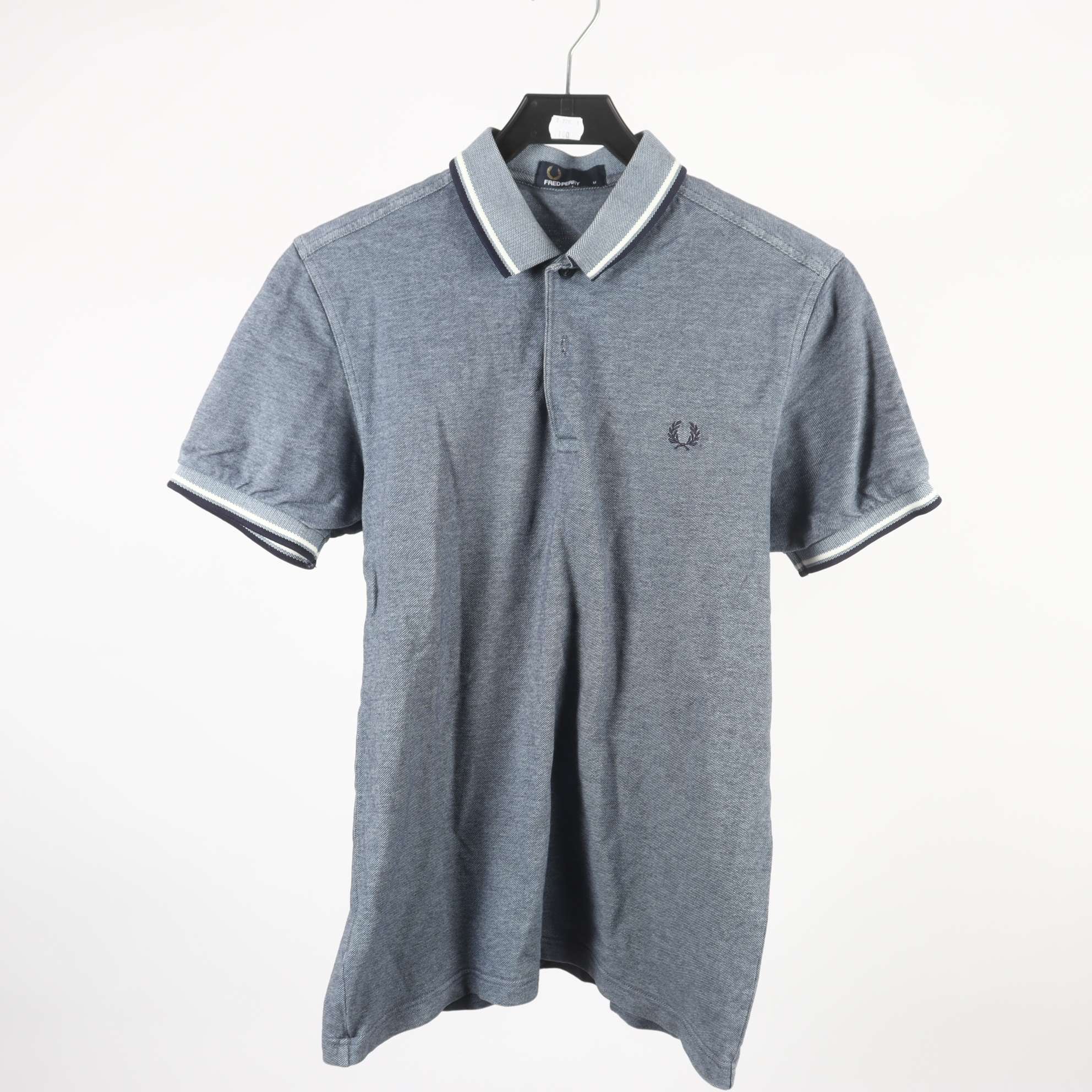 Pikètröja, Fred Perry, blå, stl. M