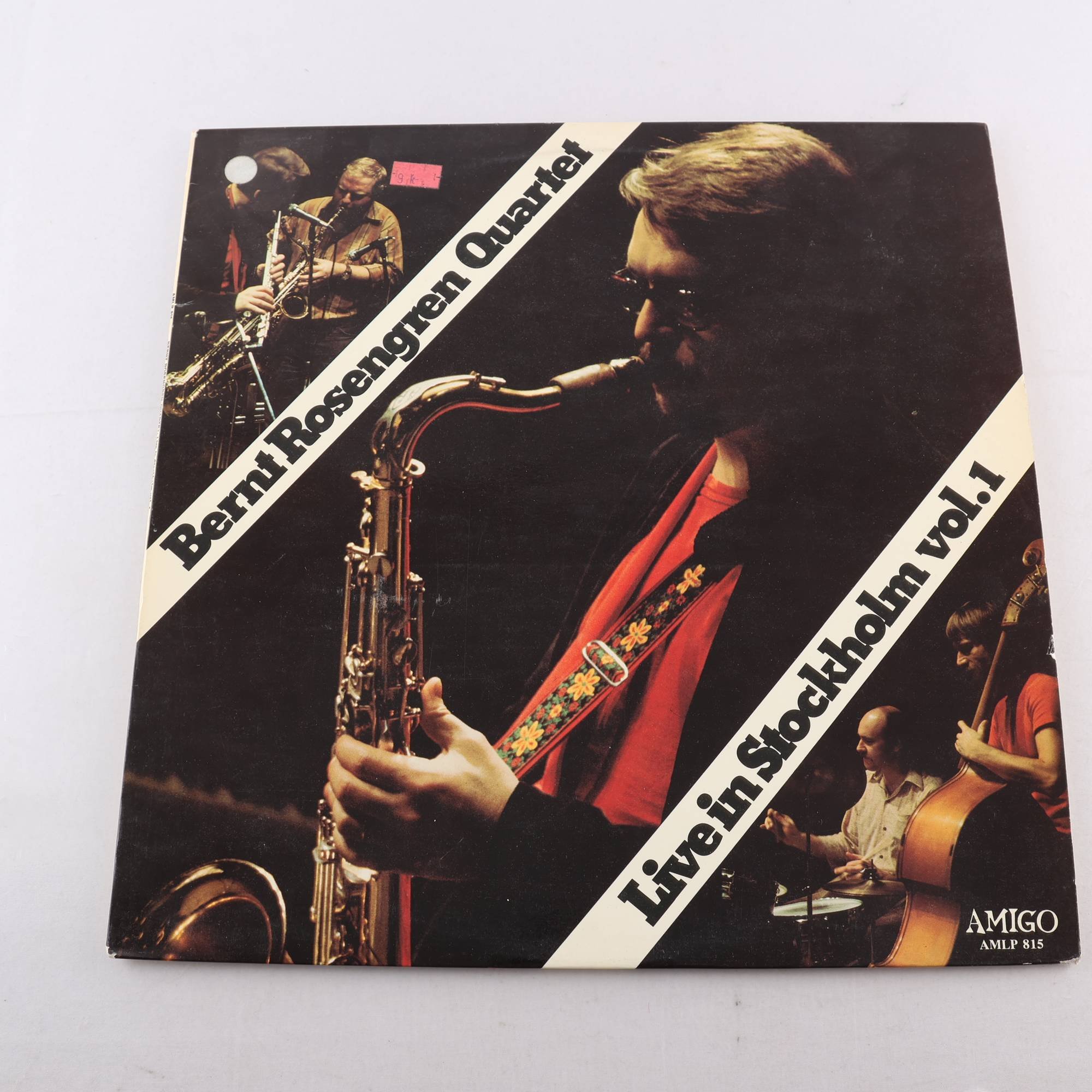 LP Bernt Rosengren Quartet / Bernt Rosengren Trio, Live In Stockholm Vol.1
