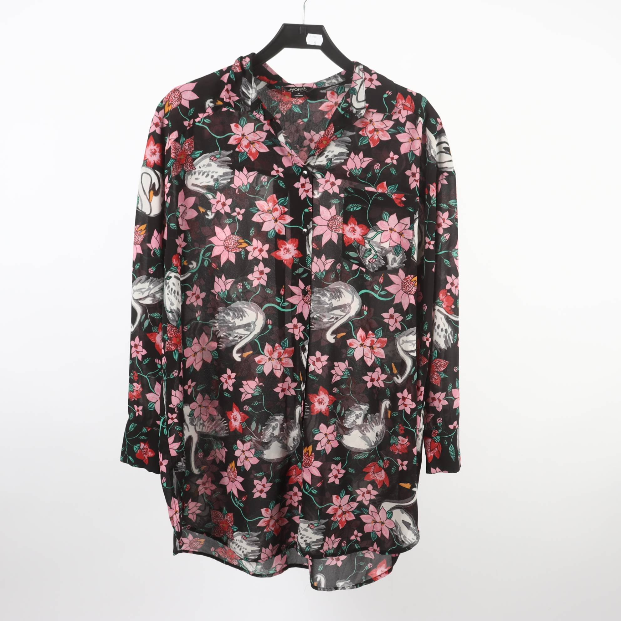 Blus, Monki, blommig, stl. M