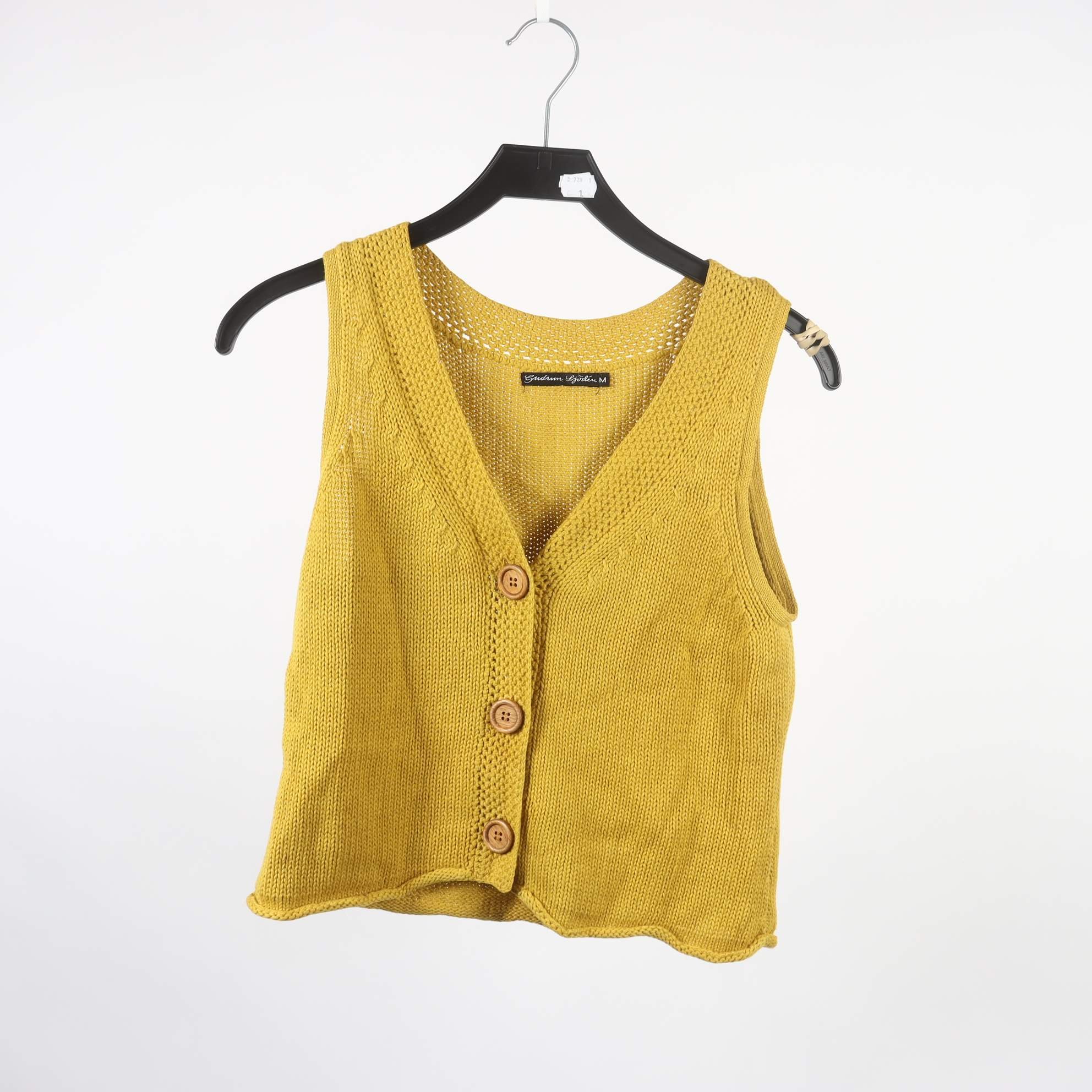 Väst, Gudrun Sjödèn, senapsgul, stl. M