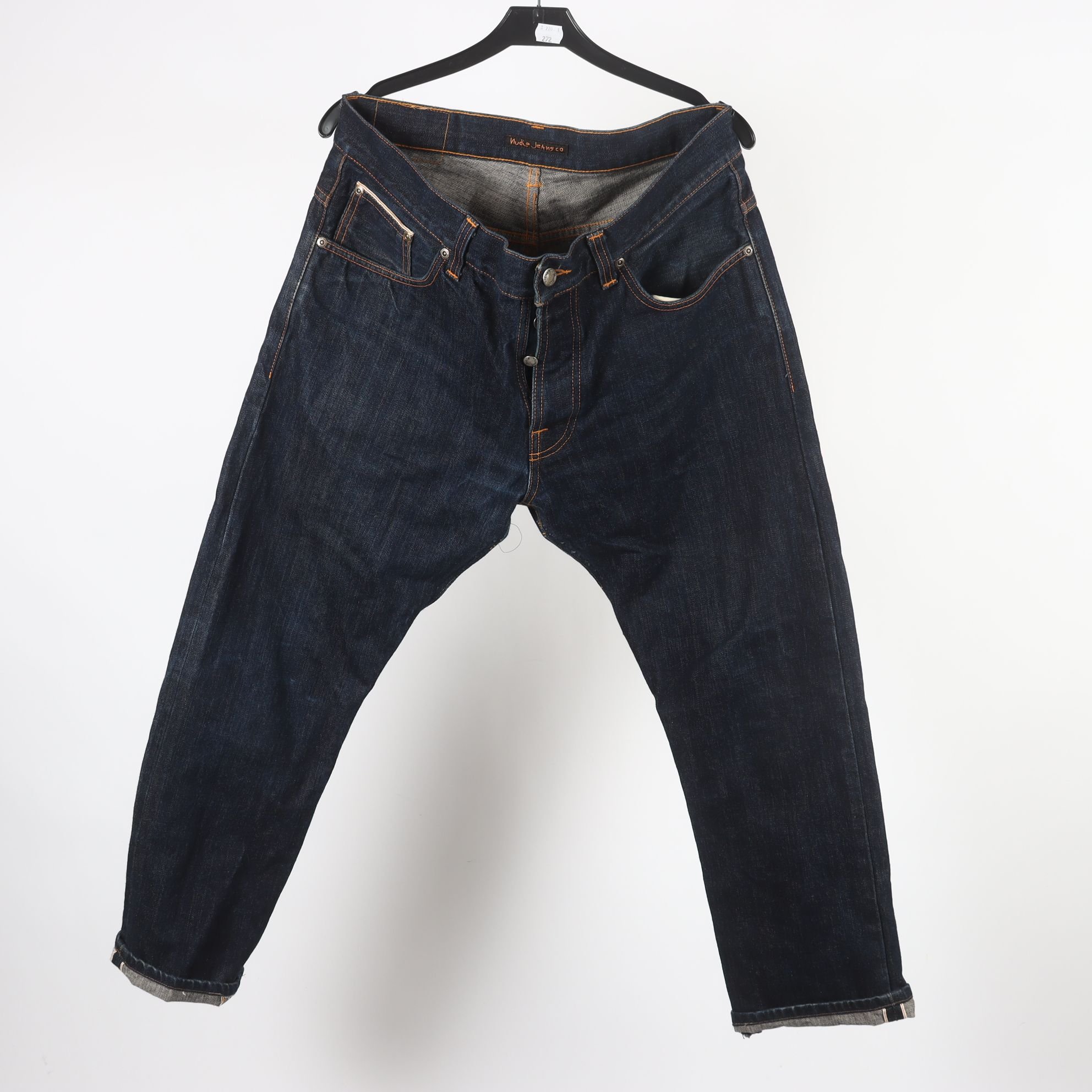 Jeans, Nudie, blå, stl. W34 L32