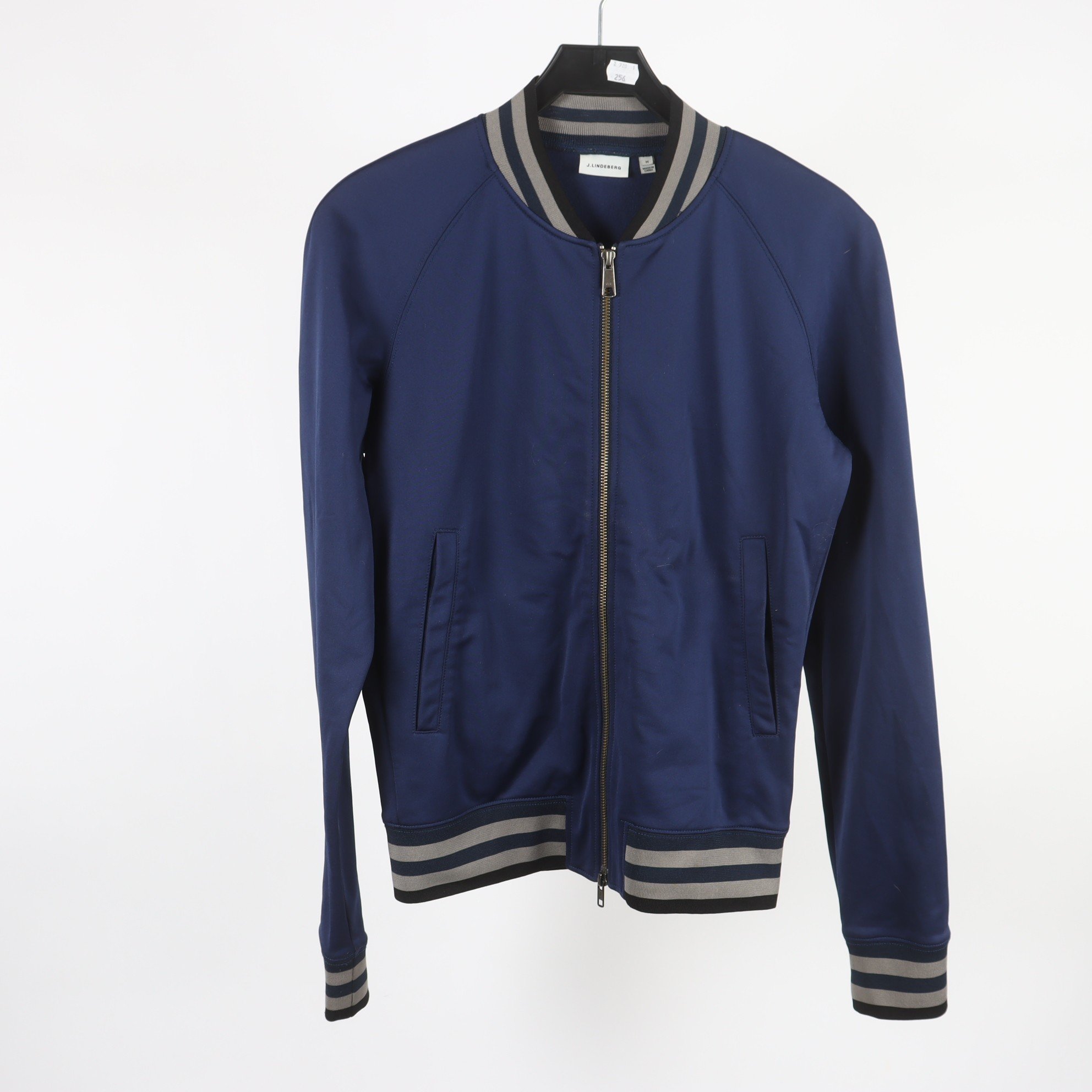 Ziptröja, J.Lindeberg, blå, stl. M