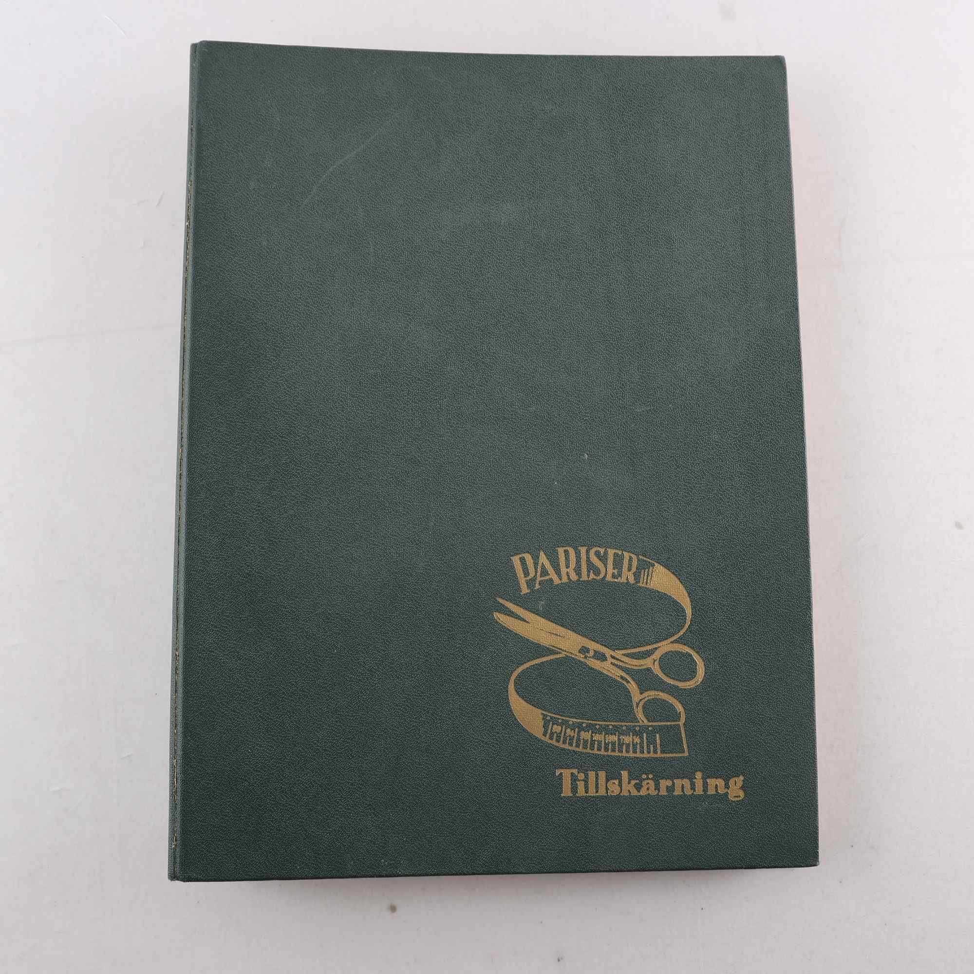 Pariser-tillskärning (kurs i sömnad, 1955)