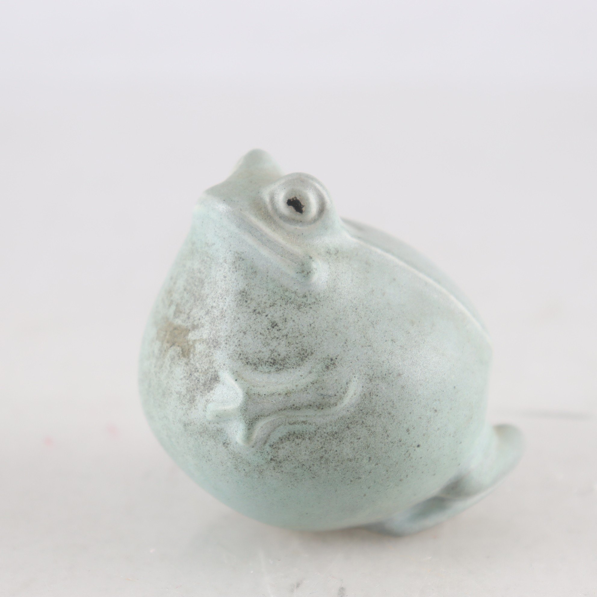 Figurin, padda, stengods, Gösta Grähs