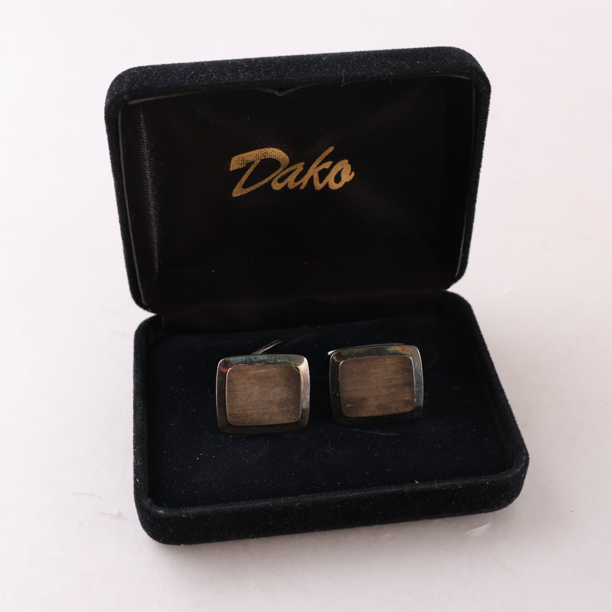 Manschettknappar, Ceson, silver. Vikt: 15g