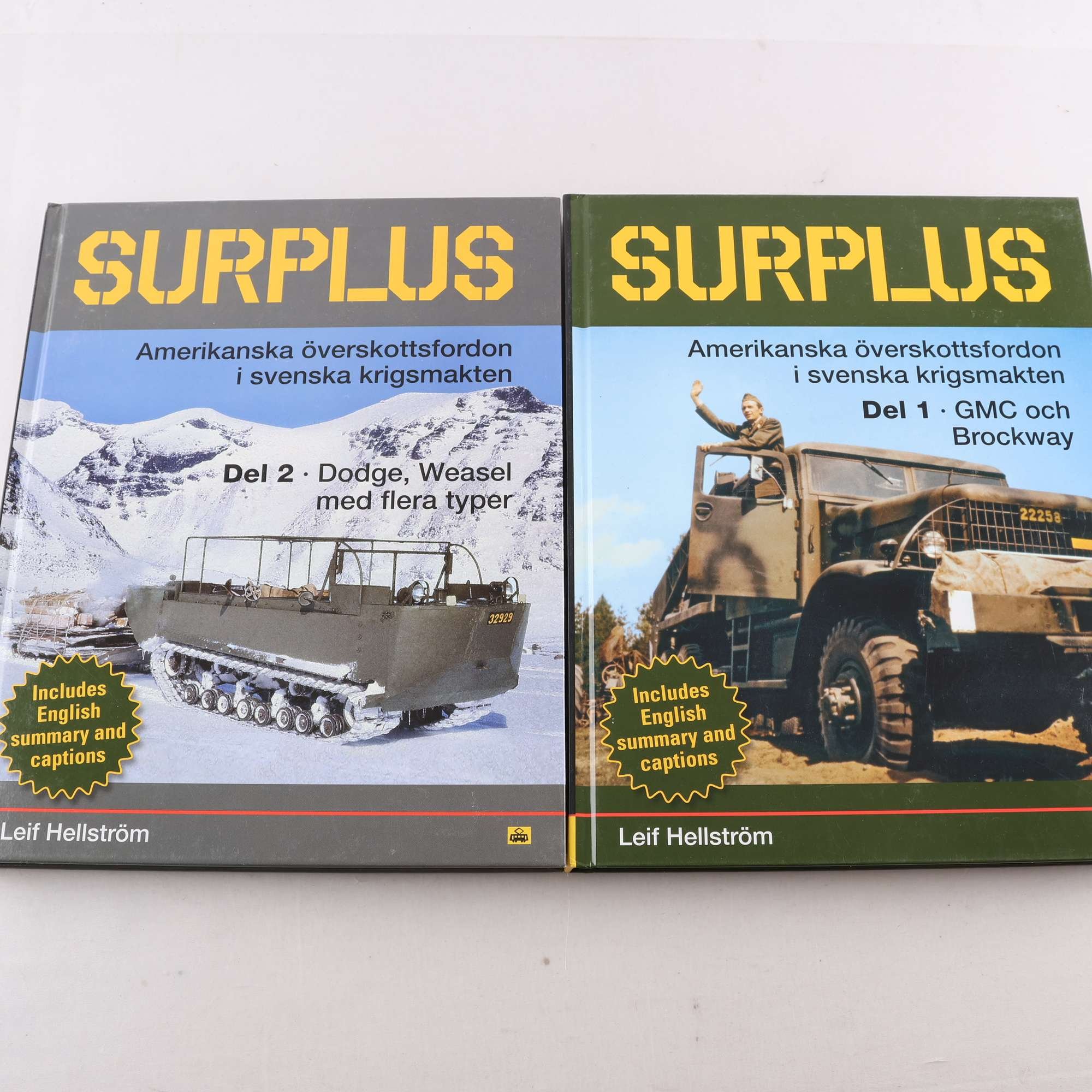 Surplus: Amerikanska överskottsfordon i svenska krigsmakten, Del 1-2