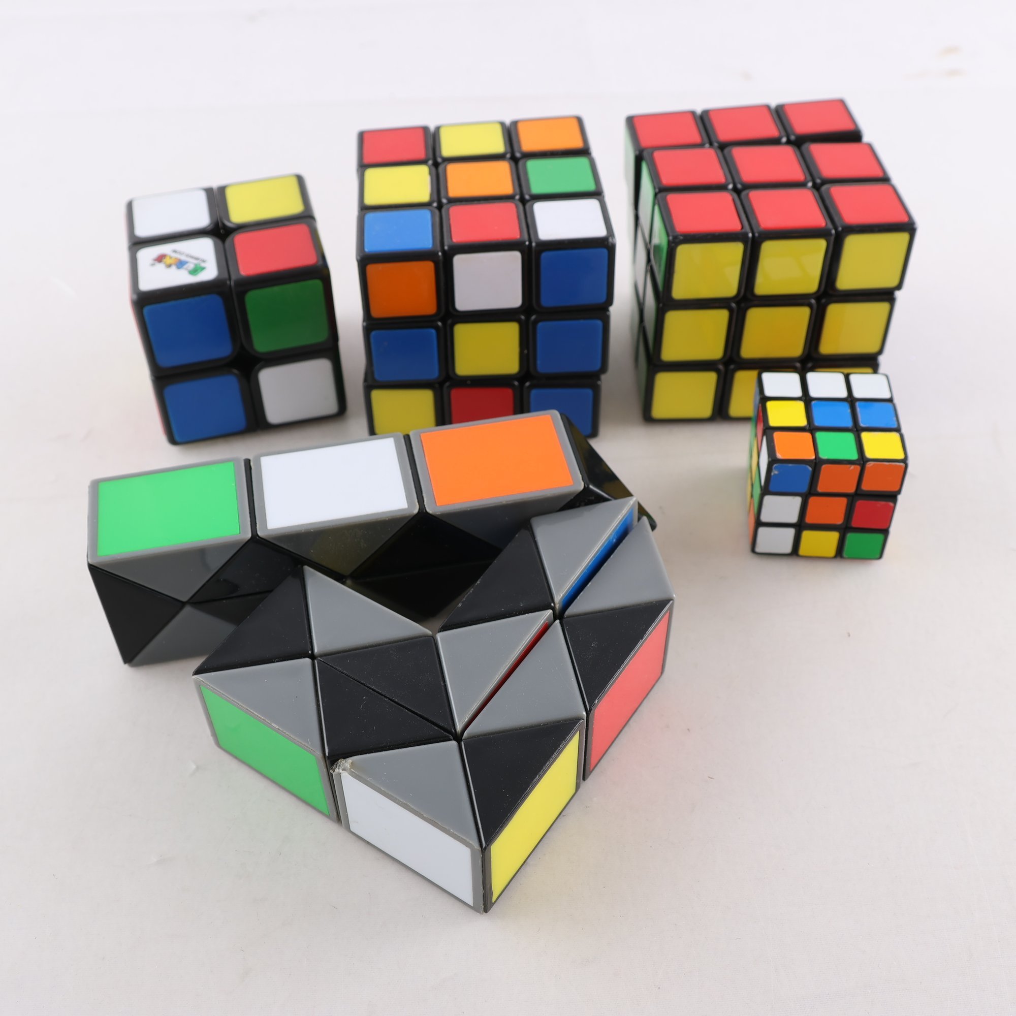 Kuber, Rubiks kube, blandat, 5st.