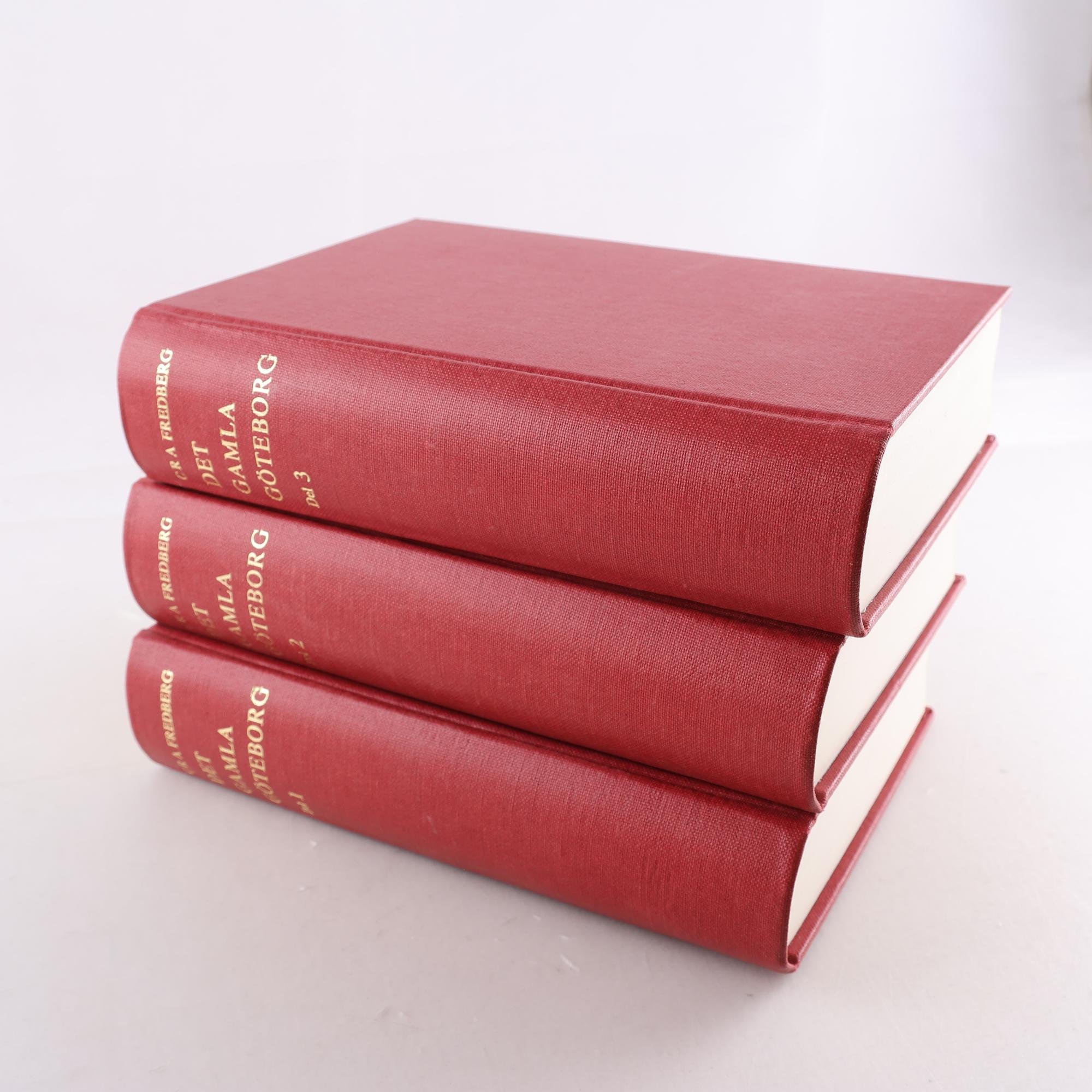 C. R. A. Fredberg, Det gamla Göteborg, Del 1-3