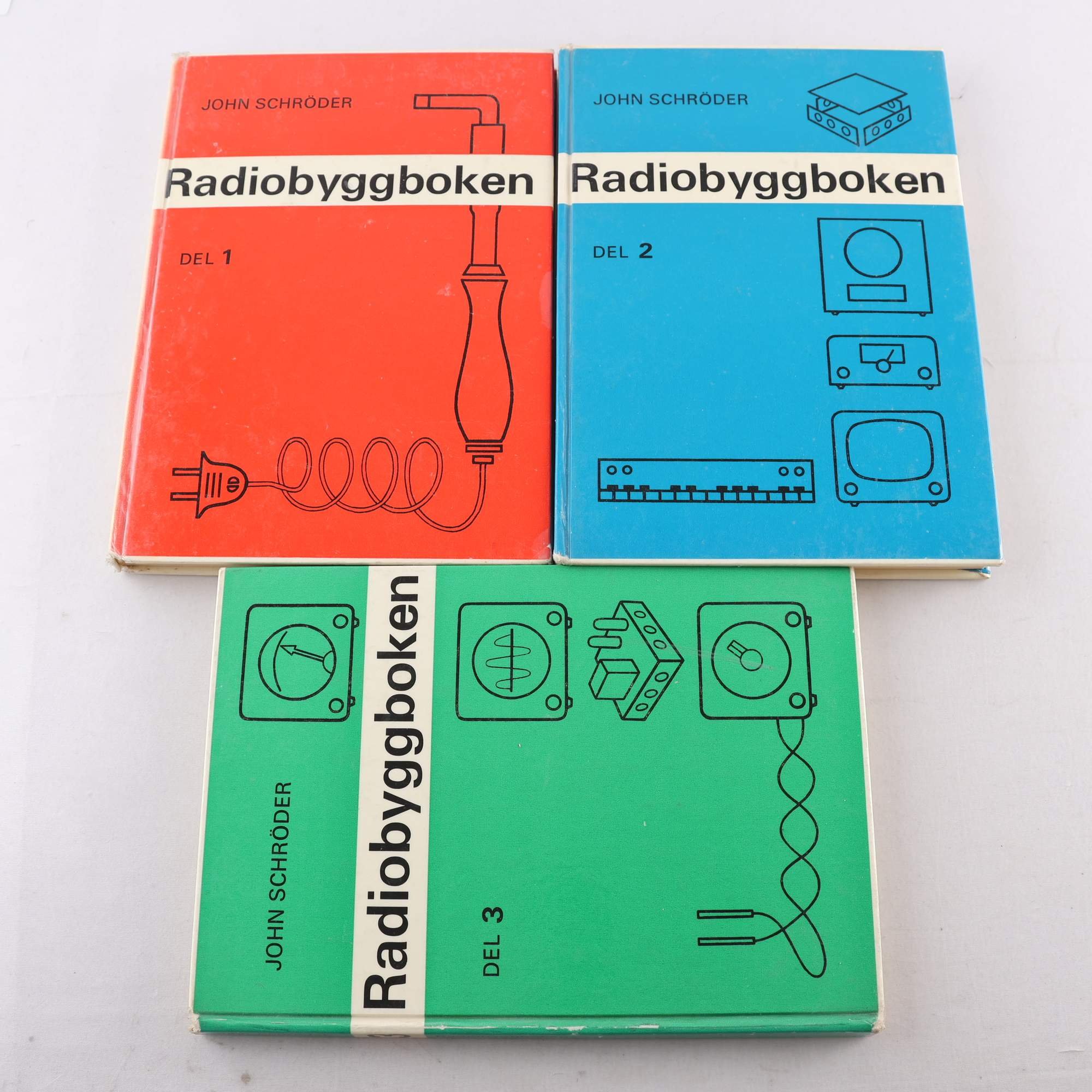 John Schröder, Radiobyggboken, Del 1-3