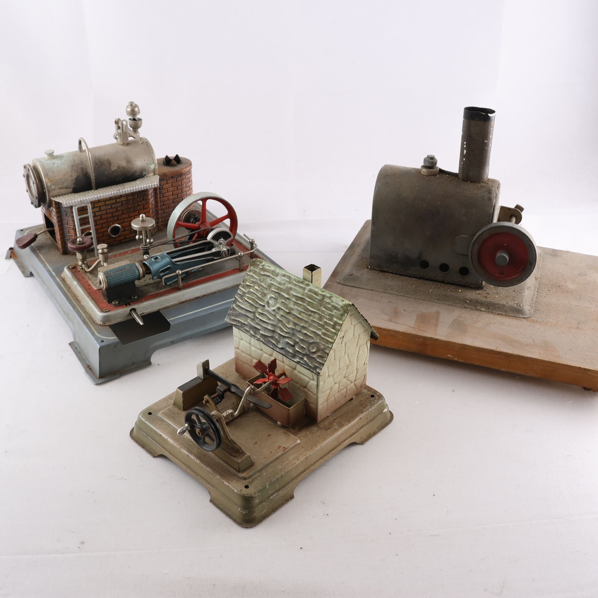 Ångmaskiner, Wilesco , med flera, 3st. Endast avhämtning