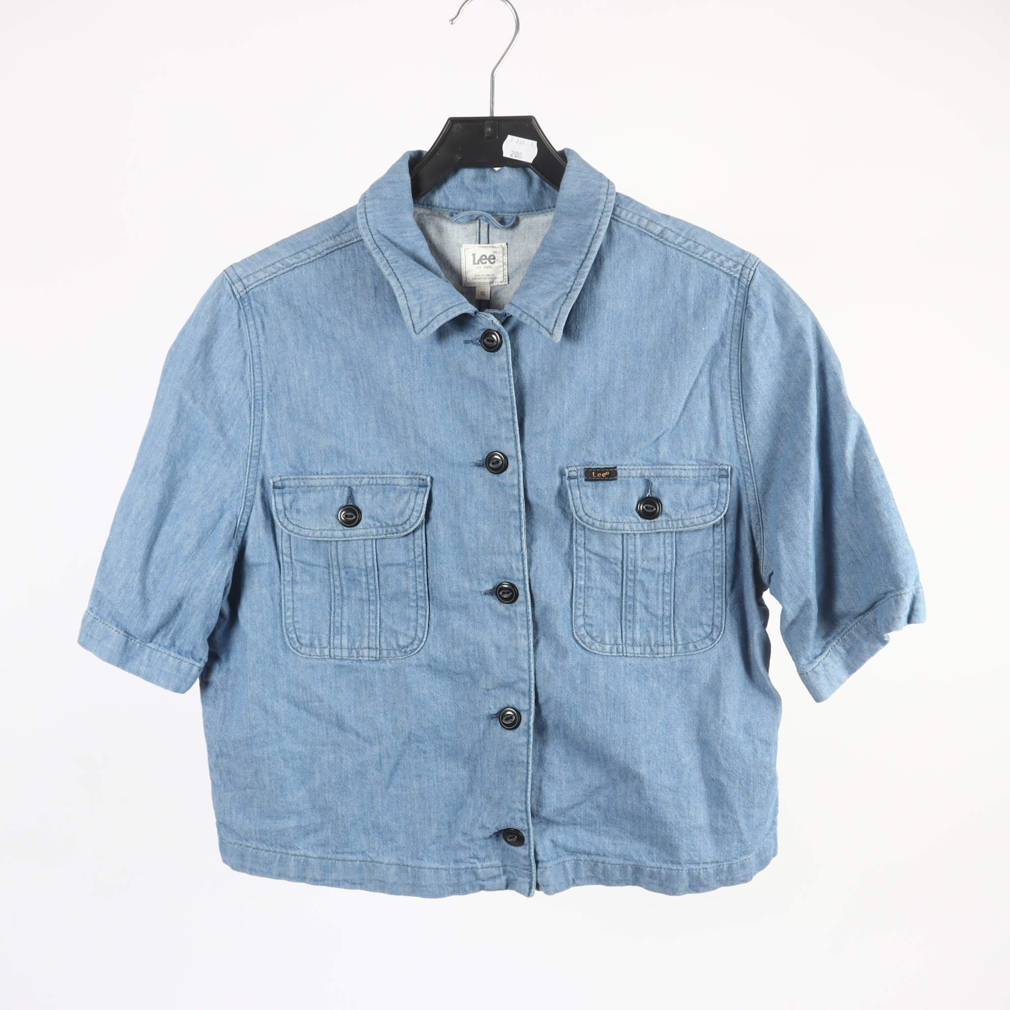 Jeansskjorta, Lee, blå, stl. XS