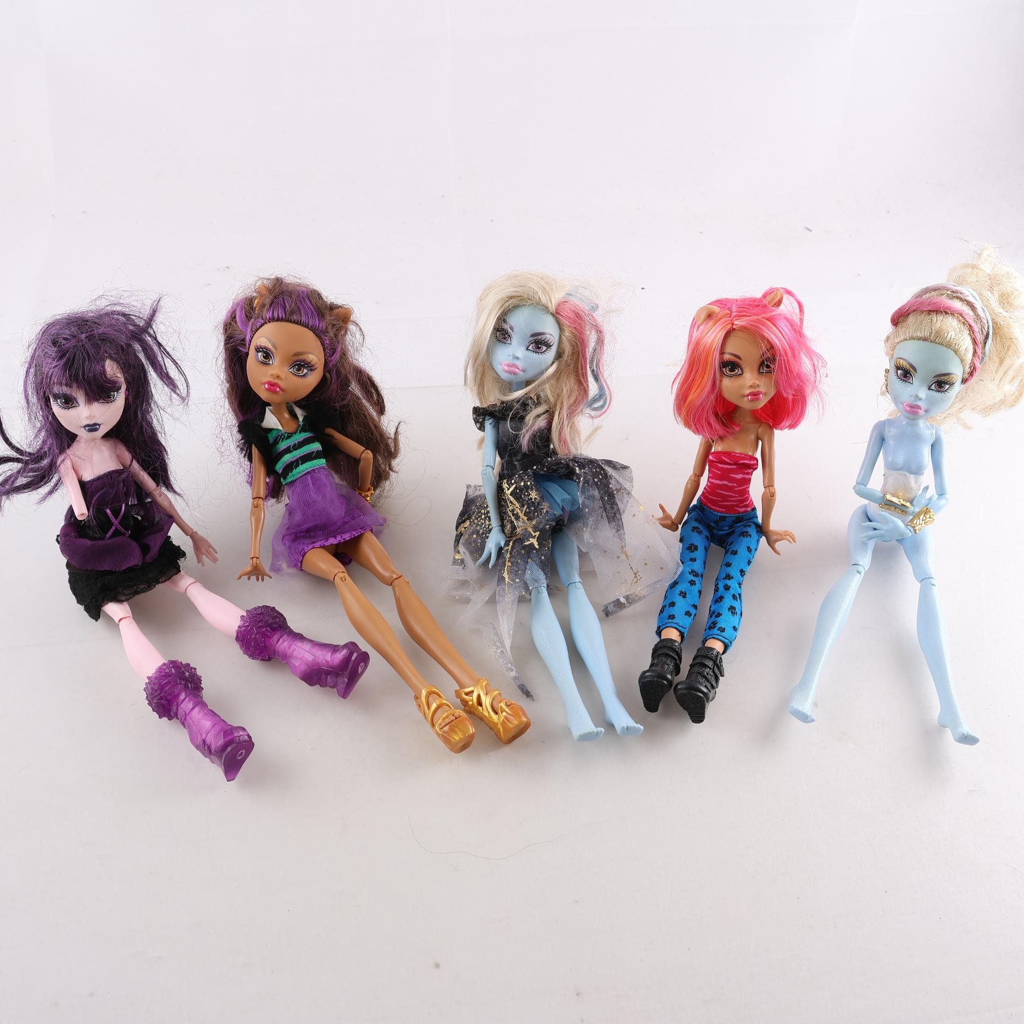 Dockor, Monster high, 5st.