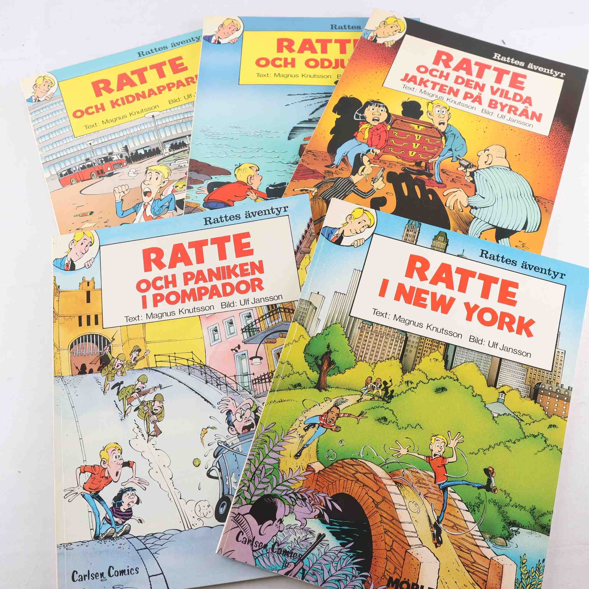 Rattes äventyr, Del 1-5