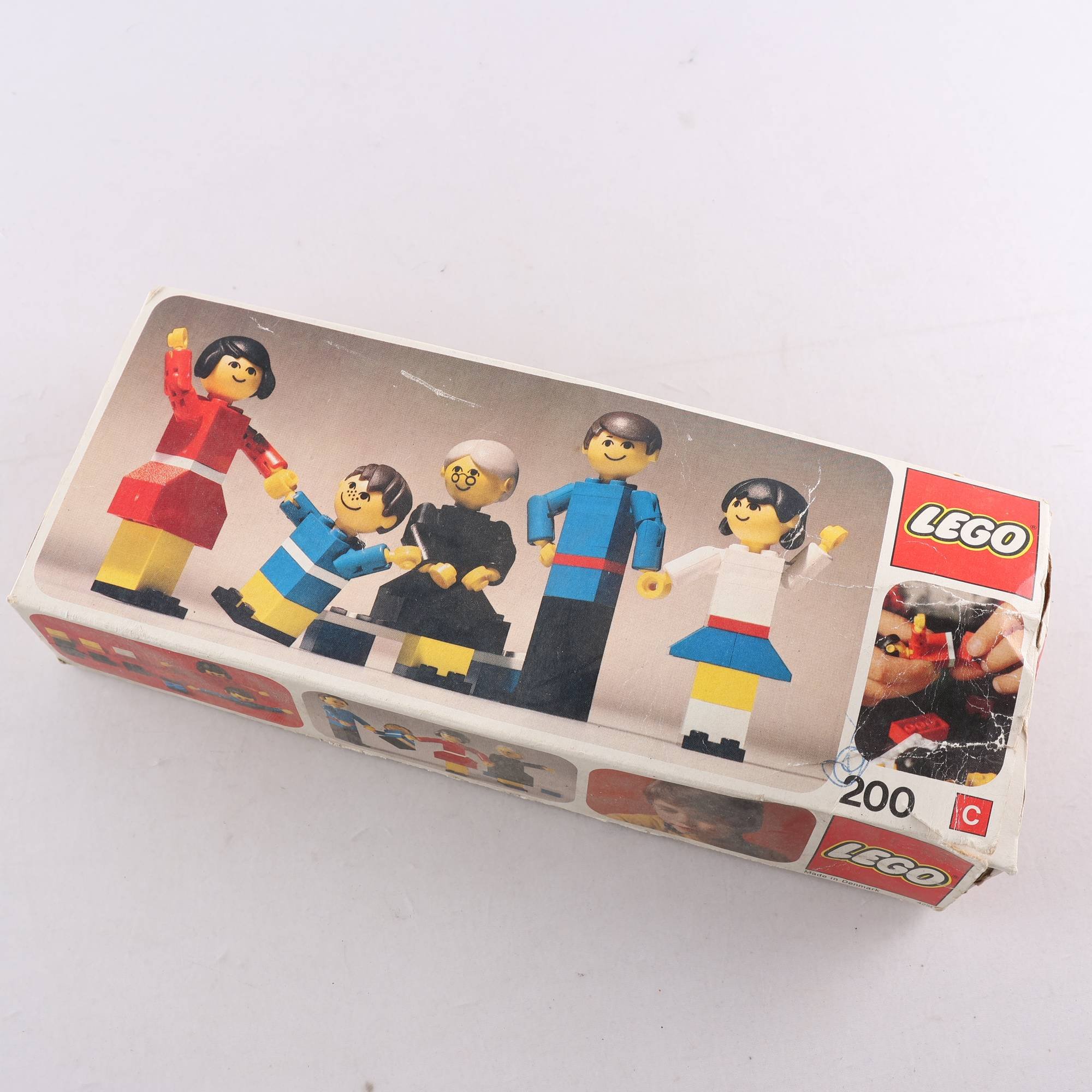 Lego, Lego figurer, nr 200c, i org ask.