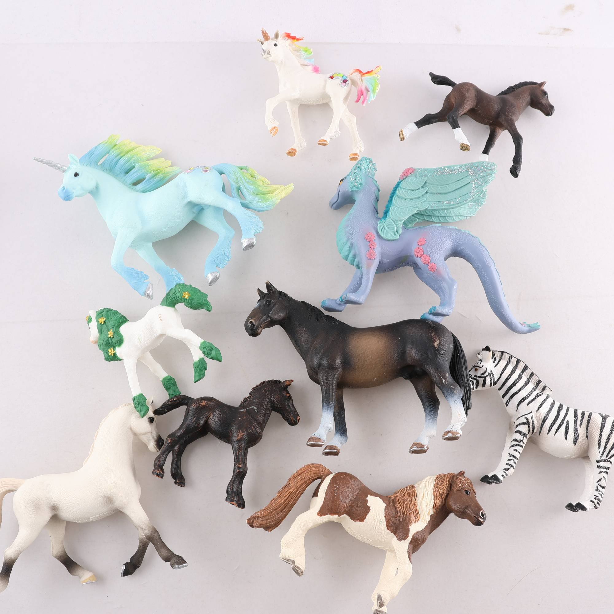 Djur, Schleich, blandat.