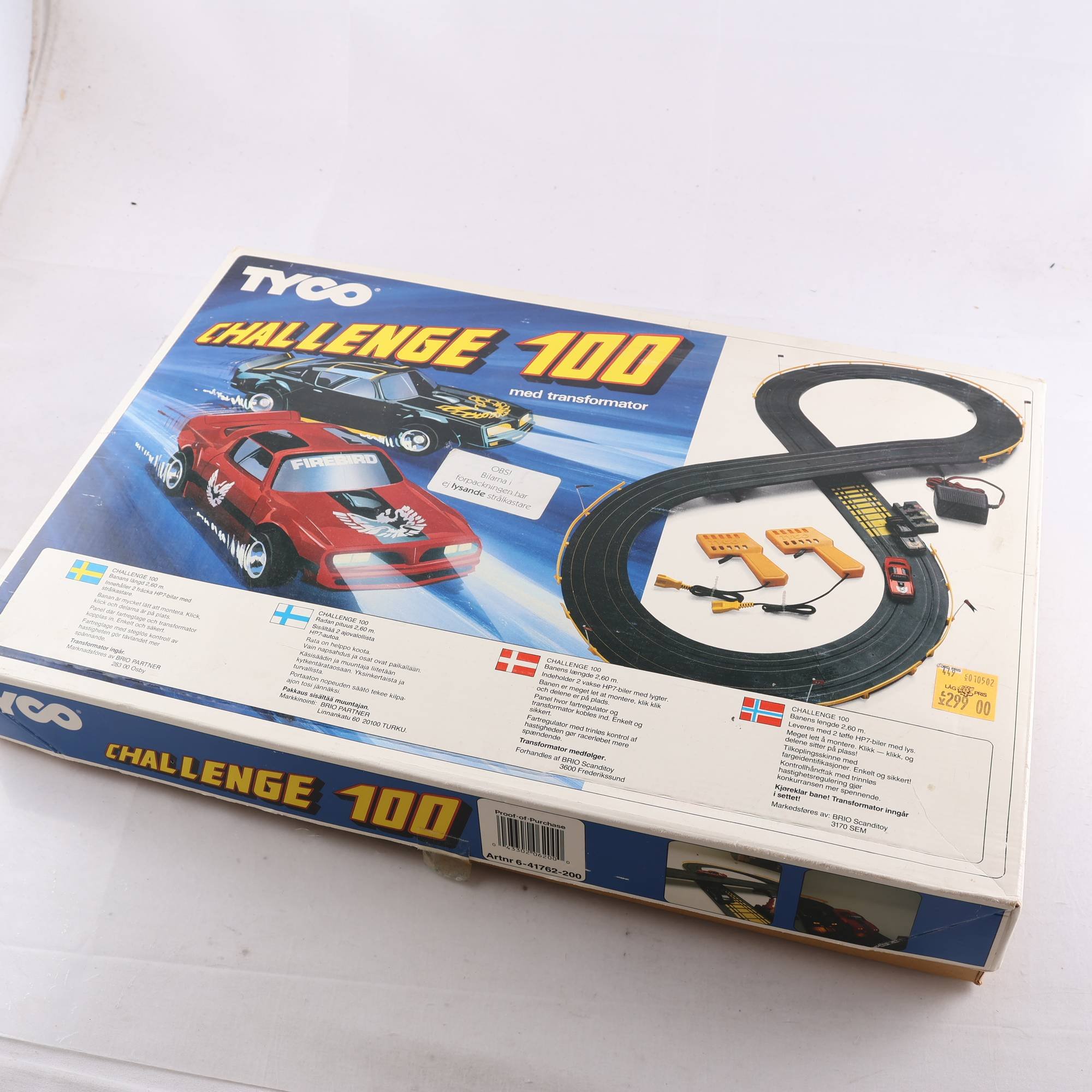 Bilbana, Tyco,challenge 100. Endast avhämtning.