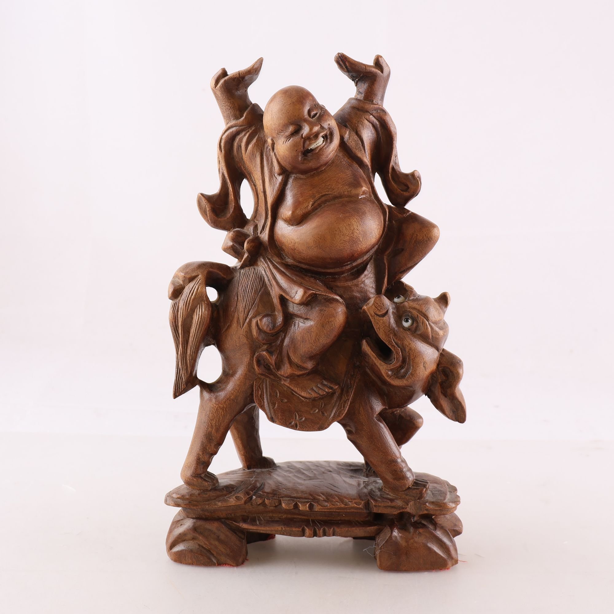 Buddha, Snidat trä, Kina, 1900-tal