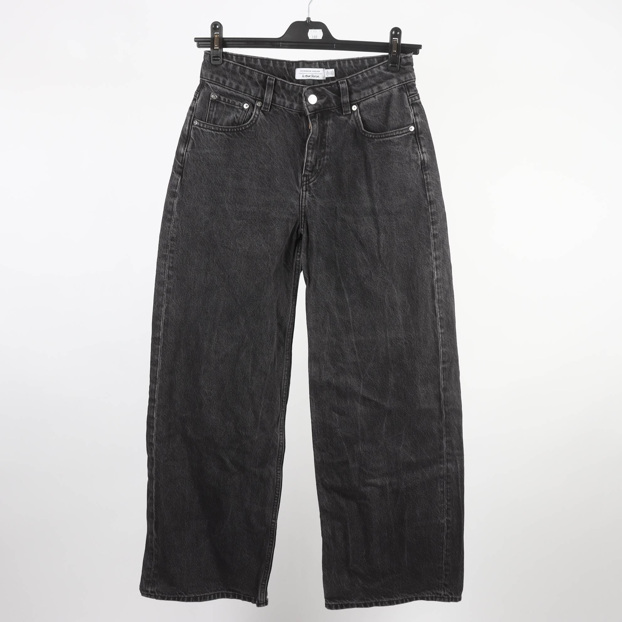 Jeans, &Other Stories, svart, stl. 27