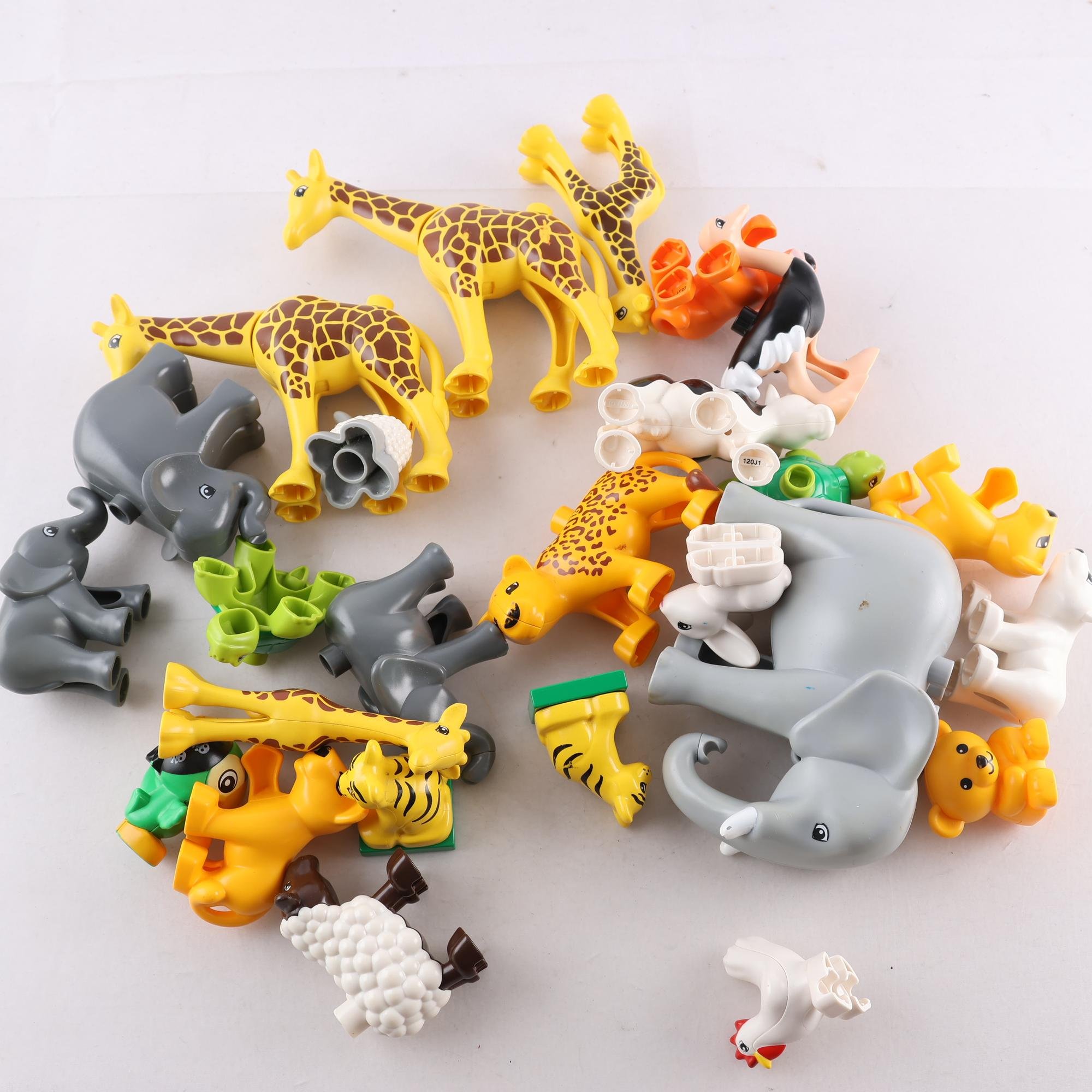 Lego, Duplo djur, blandat.