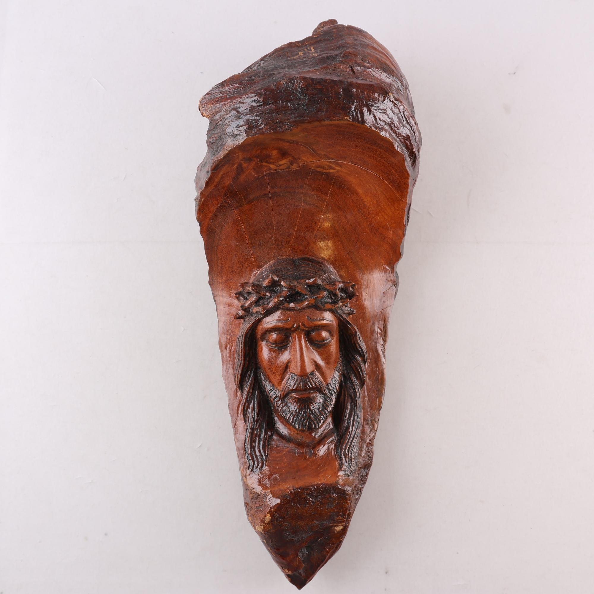 Träskulptur, Jesus kristus, Brasilien. Samfraktas ej.