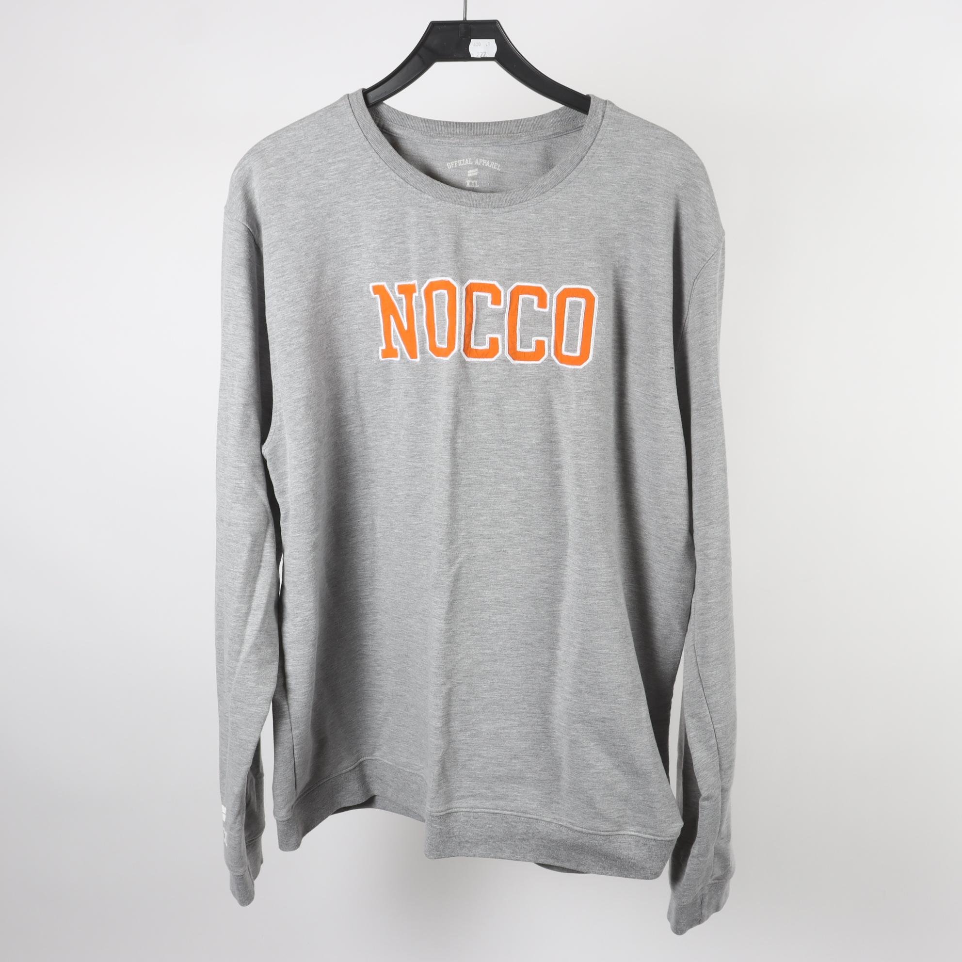 Sweatshirt, Nocco, grå, stl. XXL