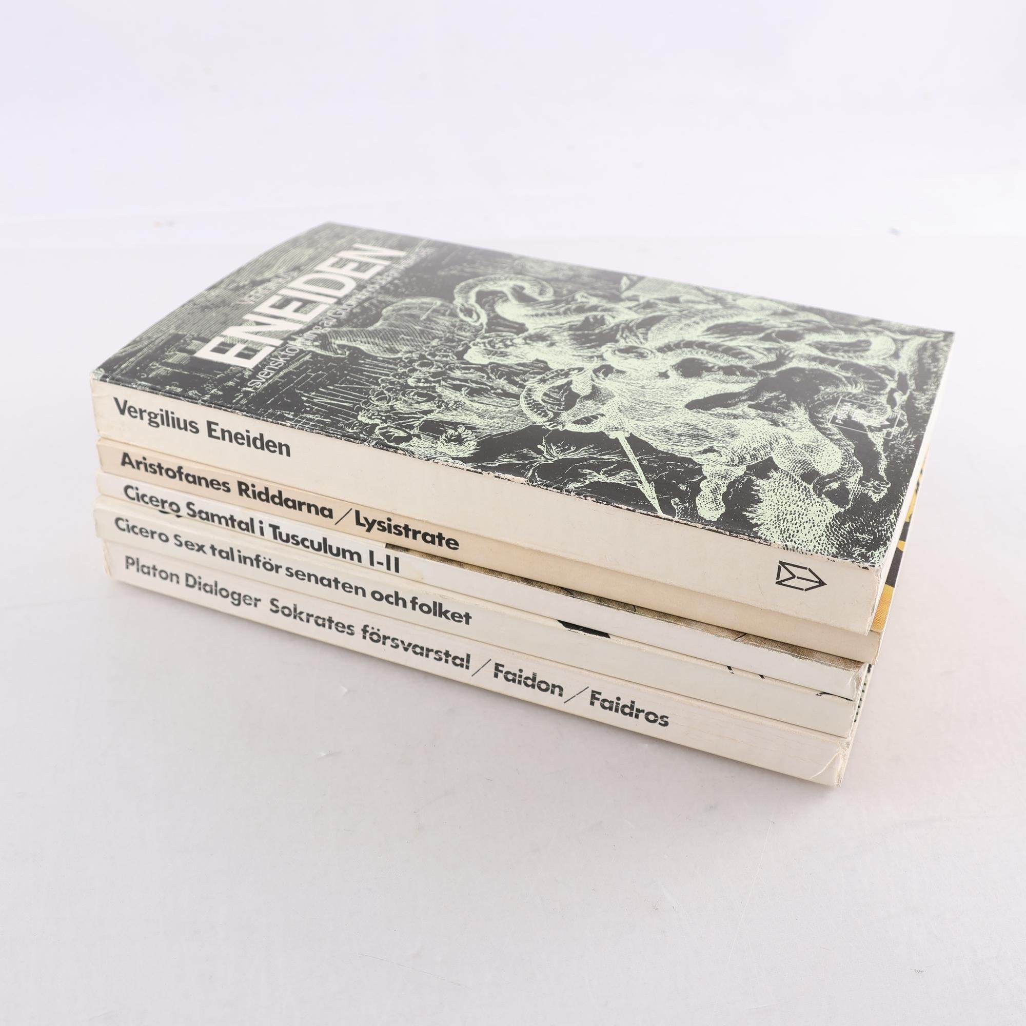 Antikens klassiker, bokpaket med 5 volymer