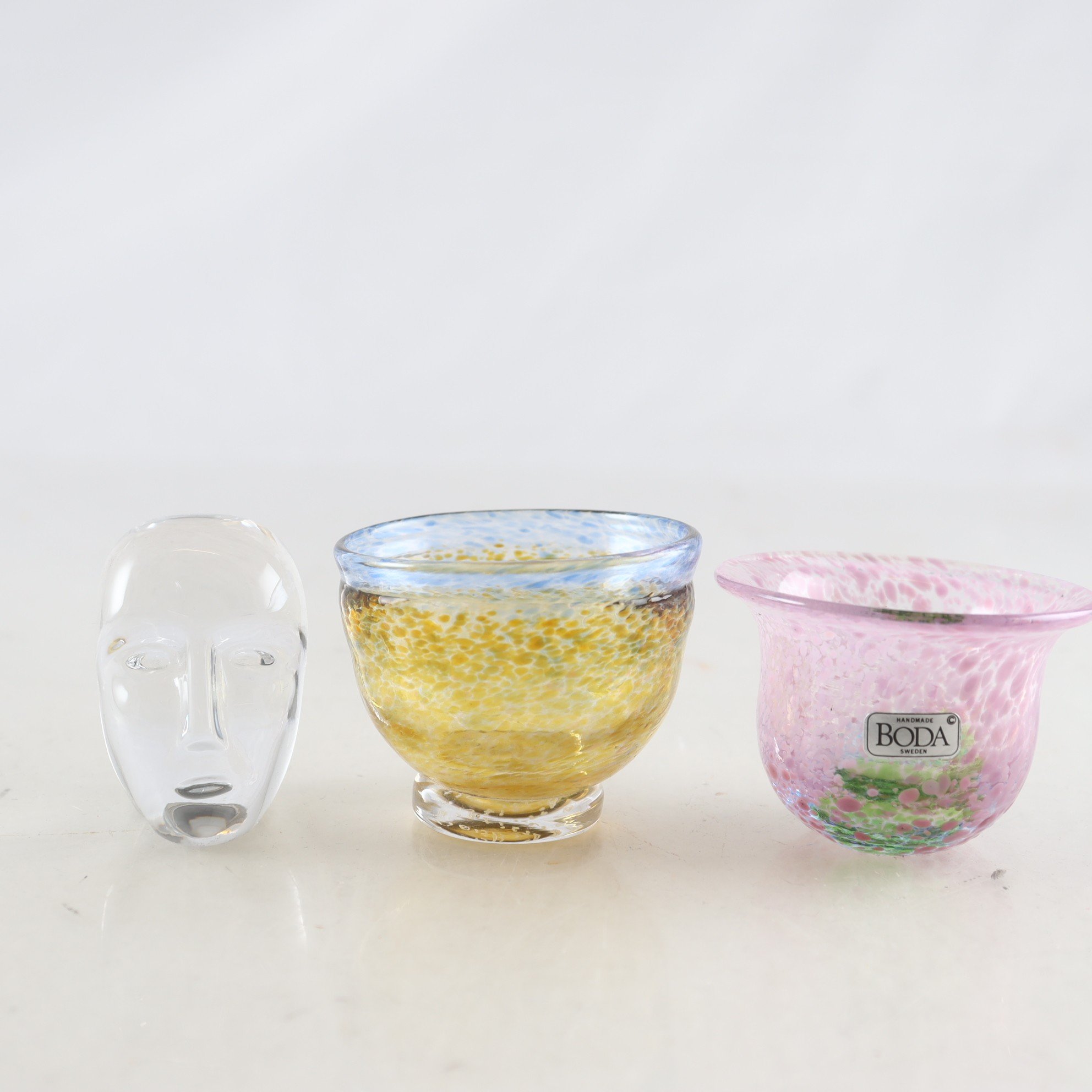 Skulptur, skålar, miniatyrer, Brains, Bertil Vallien, Kosta Boda