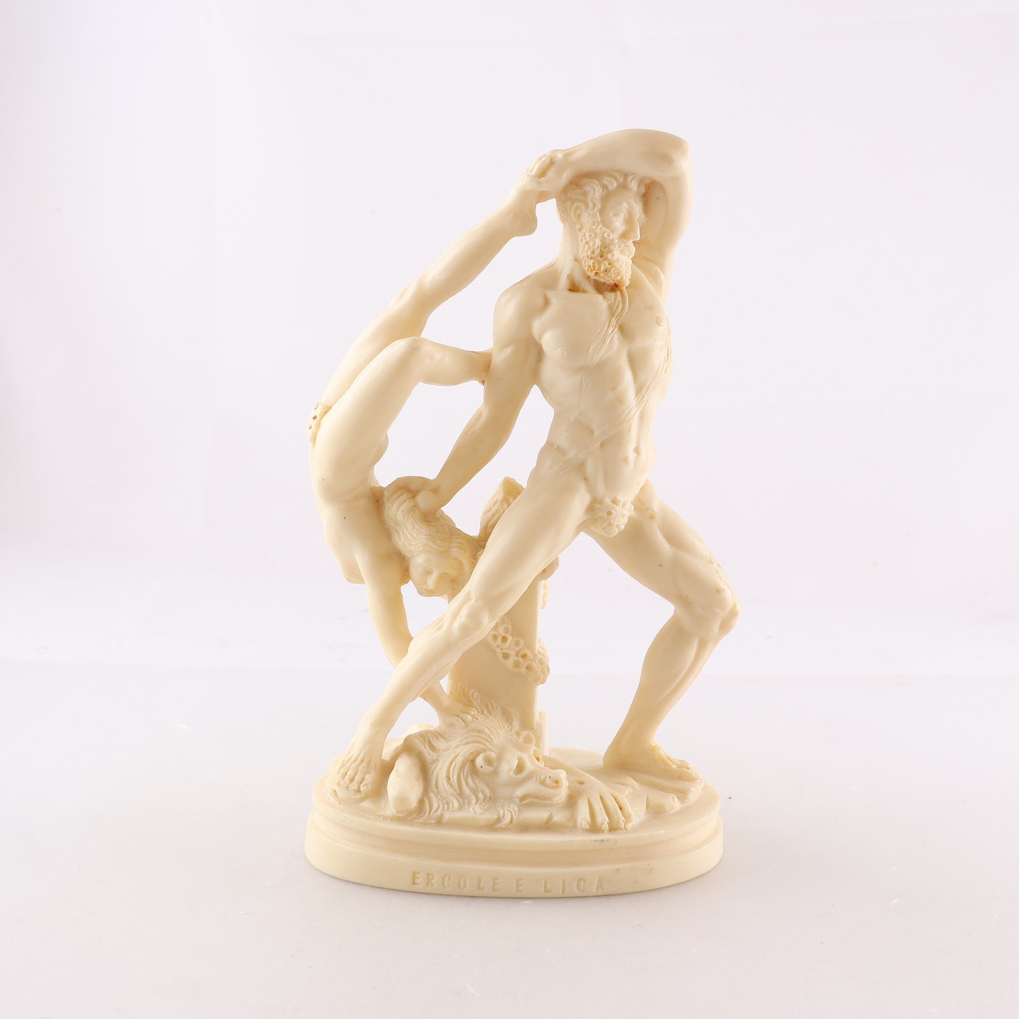 Skuptur, Herkules & Likas, FGM, alabaster
