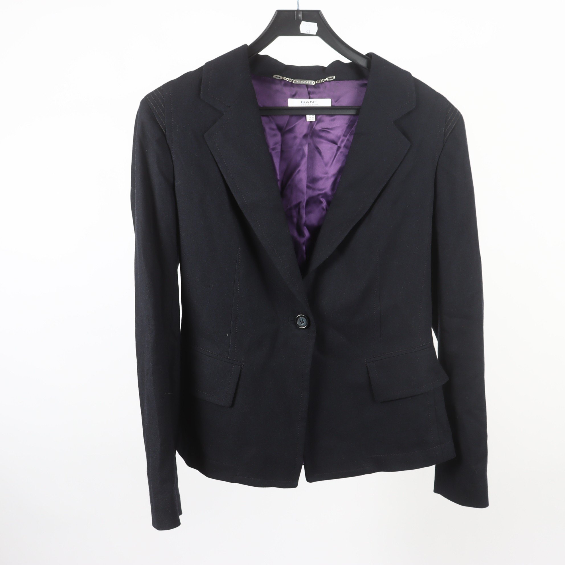 Kavaj, Gant, blå, stl. 38